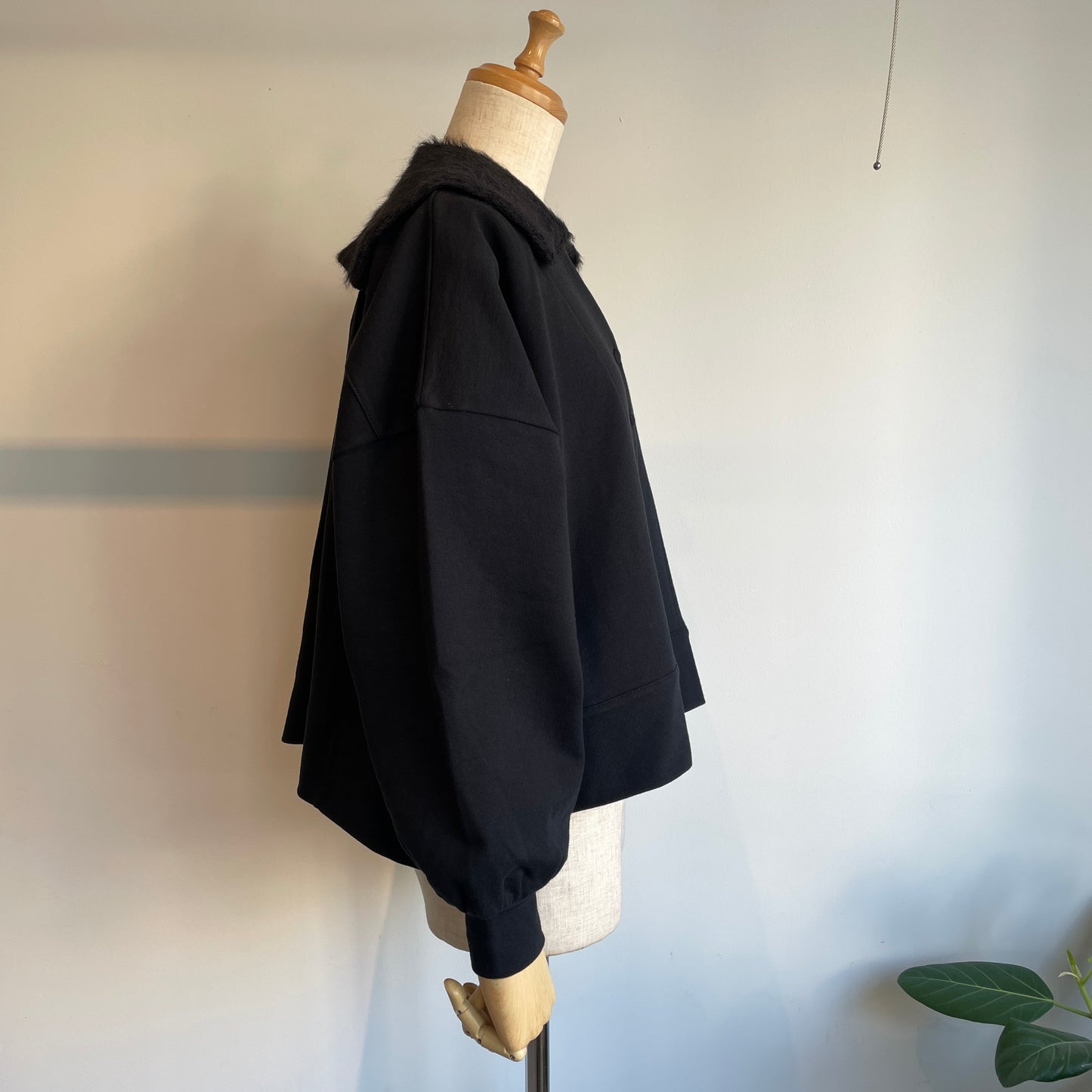 porter des boutons//シャギーセーラーカラープルオーバー P13-3-019
