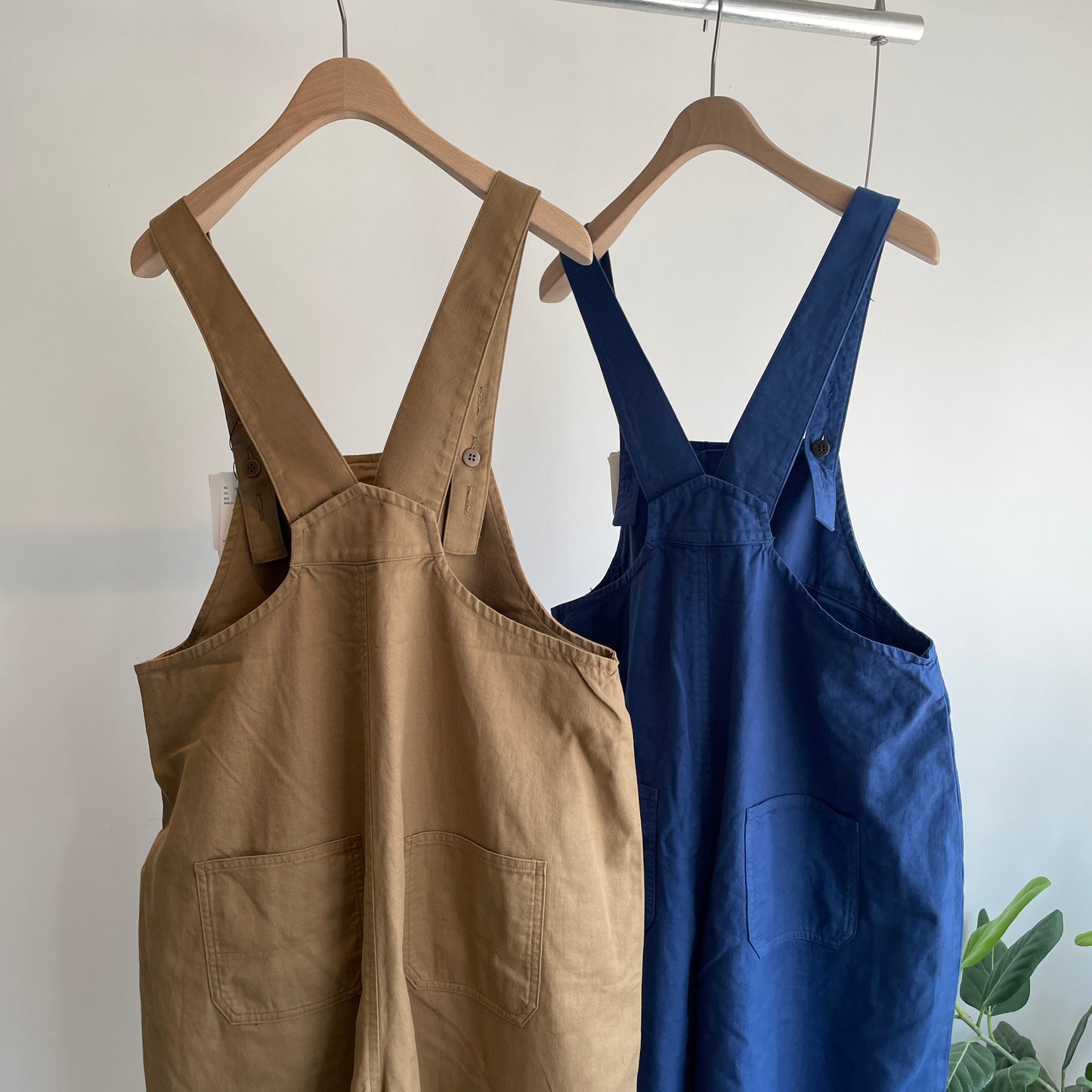 handsofcreation//organiccotton20 /-SlubSergeサロペット 01540329