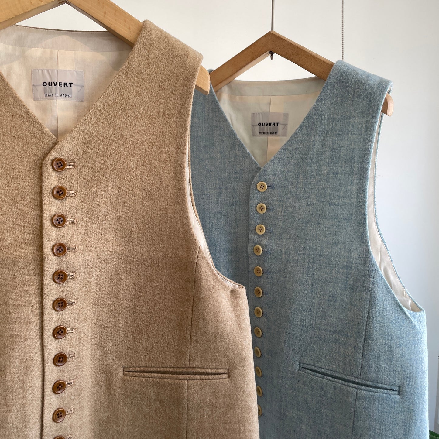 handsofcreation//英国羊毛ツイードVEST 02540409