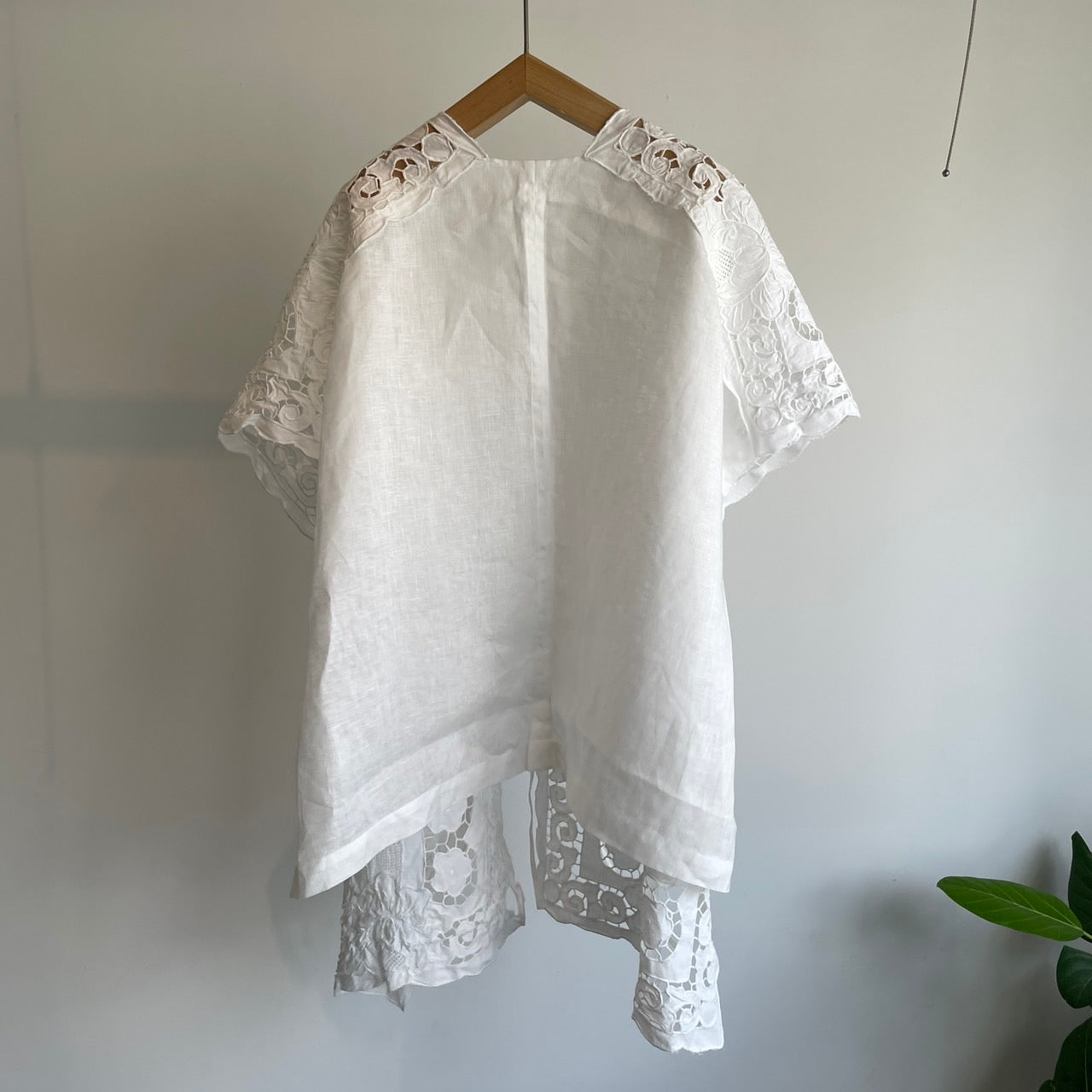 heriter//cutwork parts gilet H0-00-3029