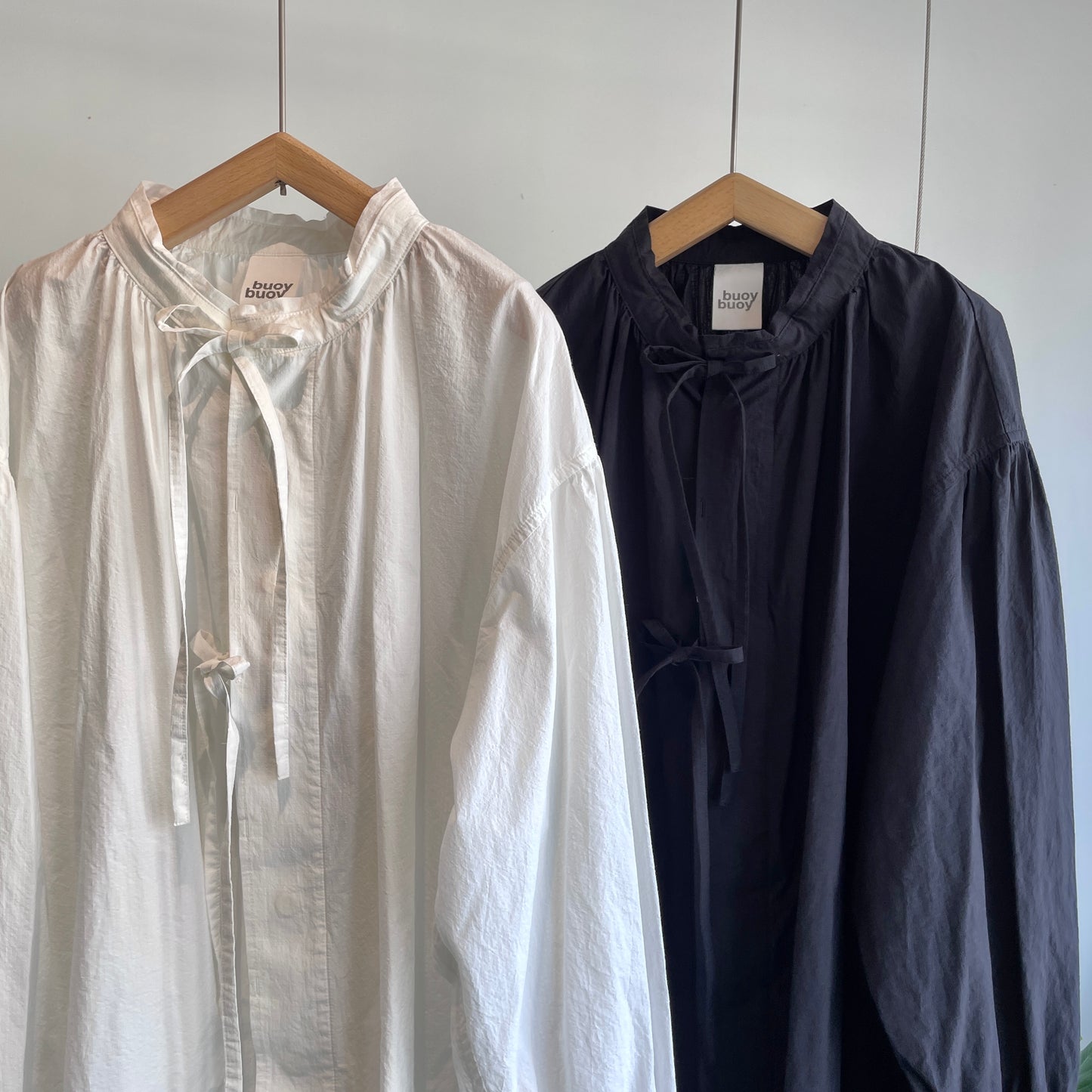 buoy buoy //ORGANIC LIP-STOP SMOCK シャツ 2701BL009252