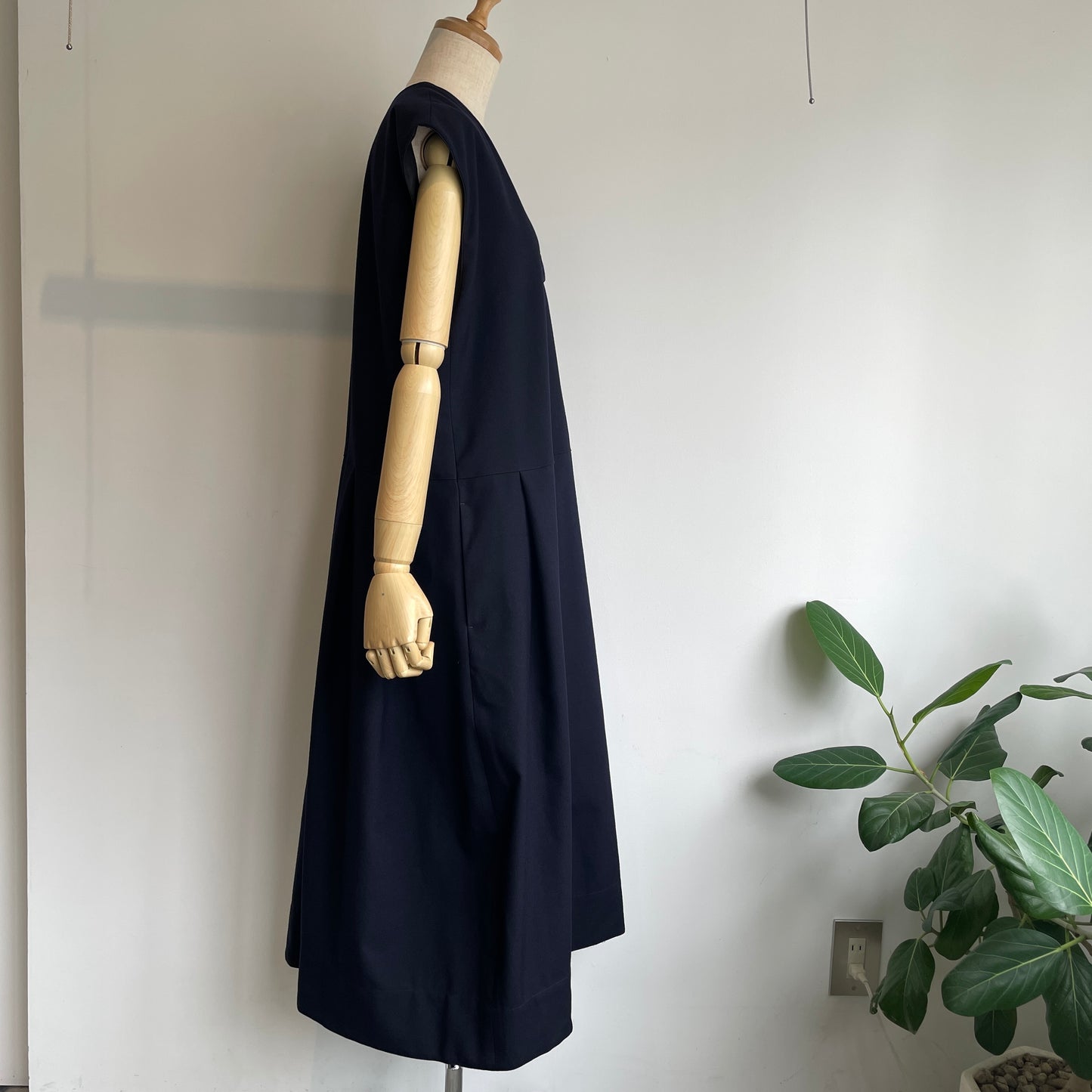 ASEEDONCLOUD //Study uniform dress(Chimney ash wool) 252301