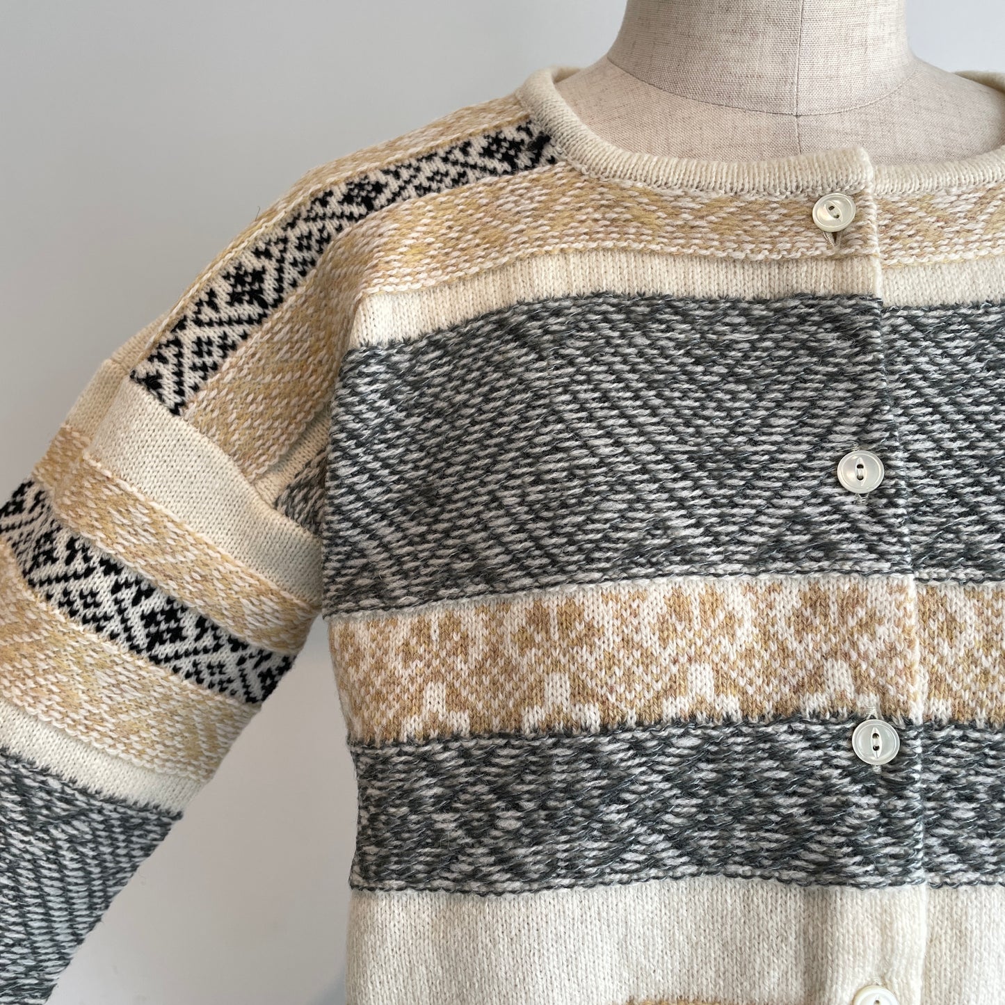 ASEEDONCLOUD //Seiyako jacquard cardigan 252807