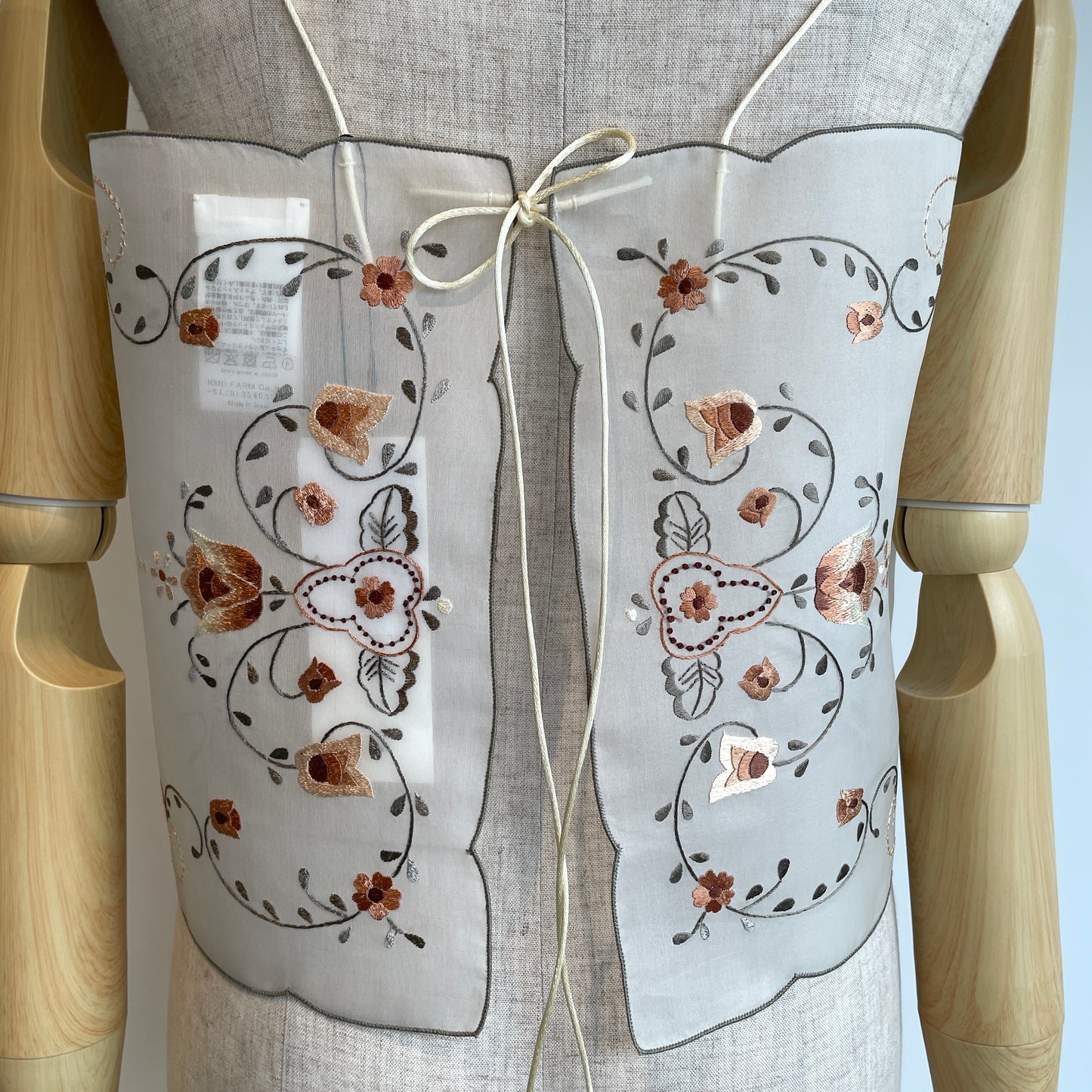heriter//embroidery parts camisole H0-00-3058