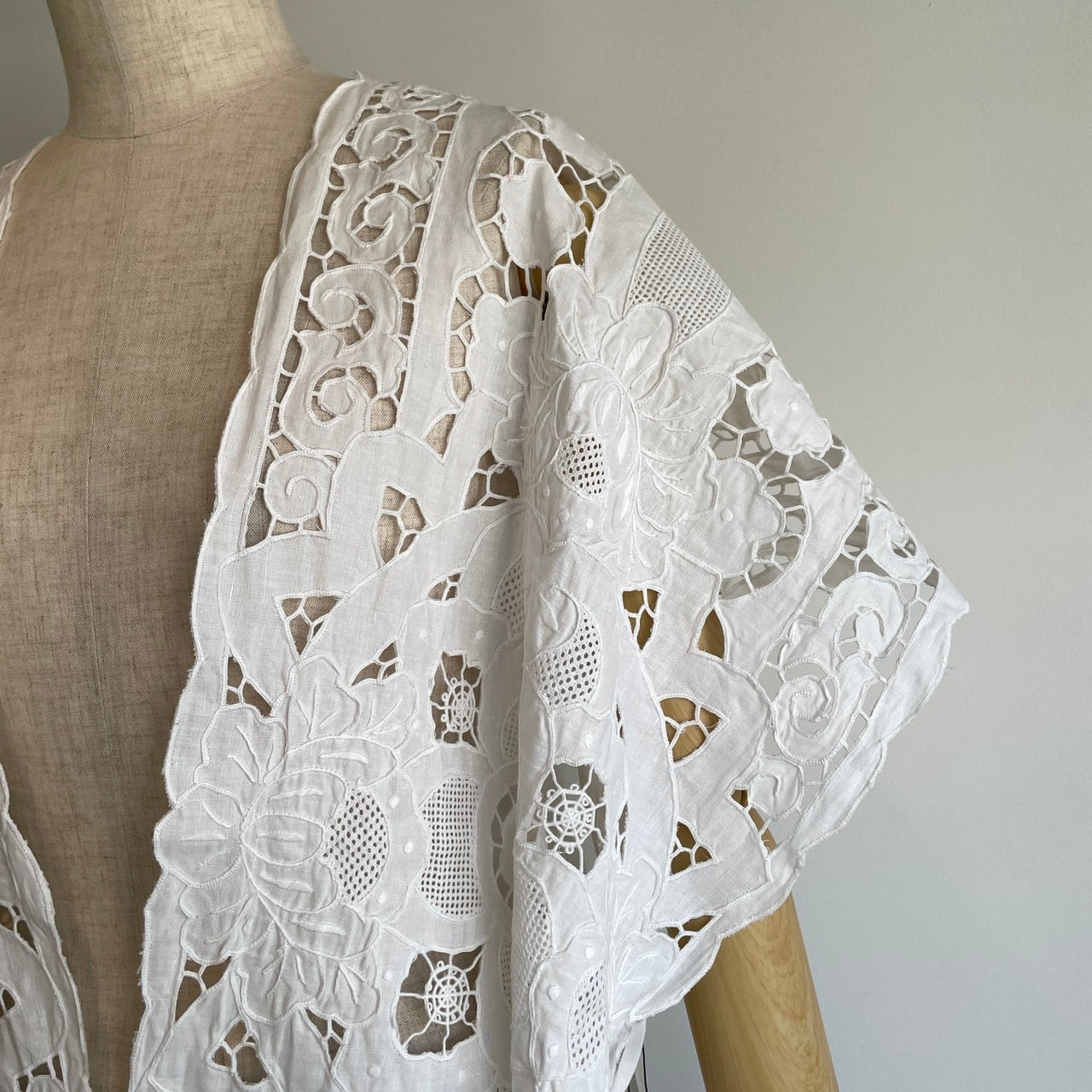 heriter//cutwork parts gilet H0-00-3029