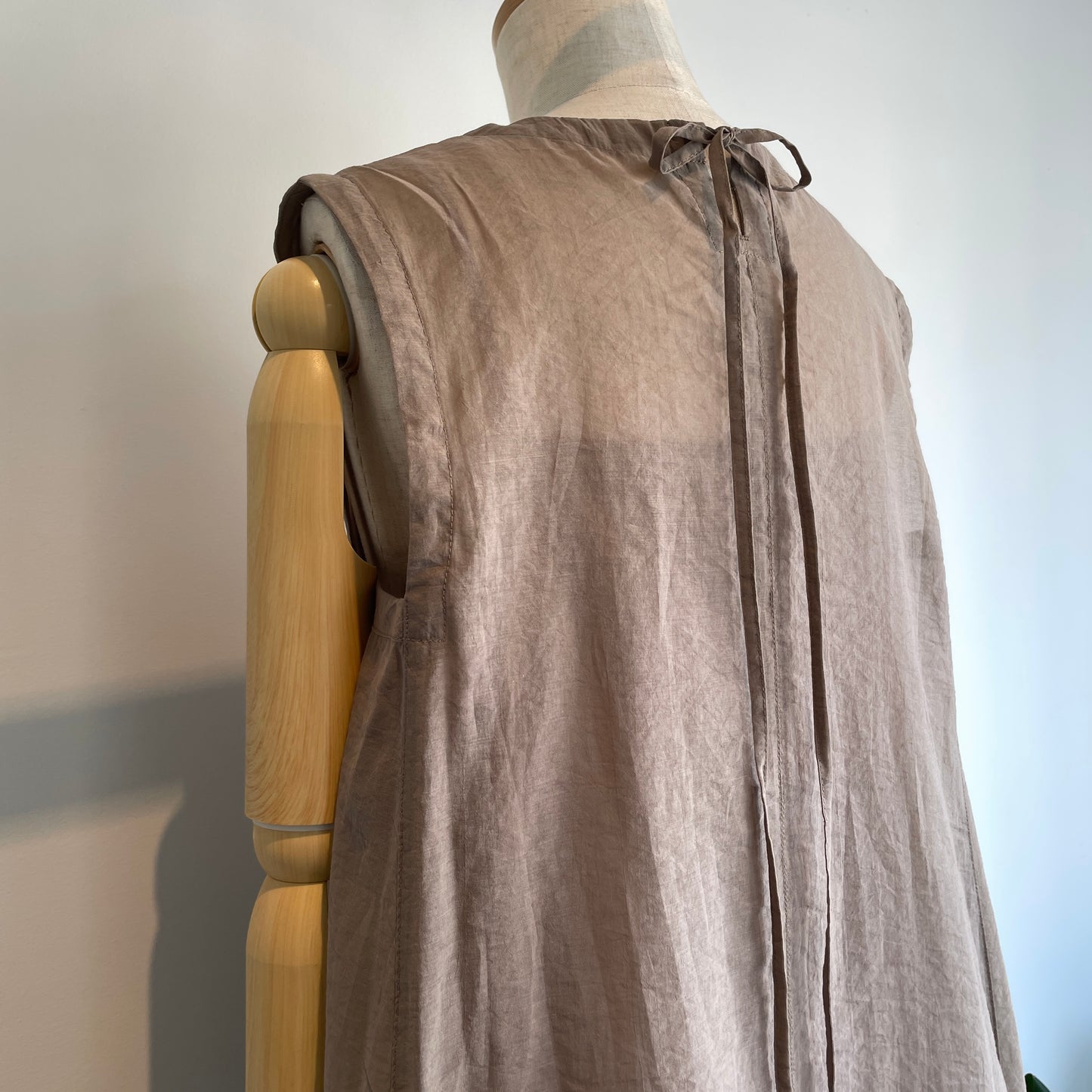 yuni //C/Ny sheer no sleeves ワンピース 1701OP029261