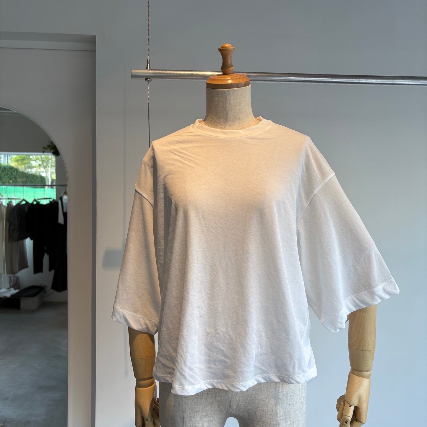 1 dozen//ペーパーコットンビッグスリーブTシャツ 770179