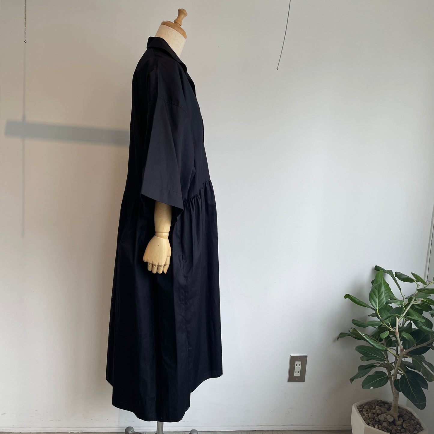 NATIVE VILLAGE//Night veil ワイドスリーブワンピース 31251-03311