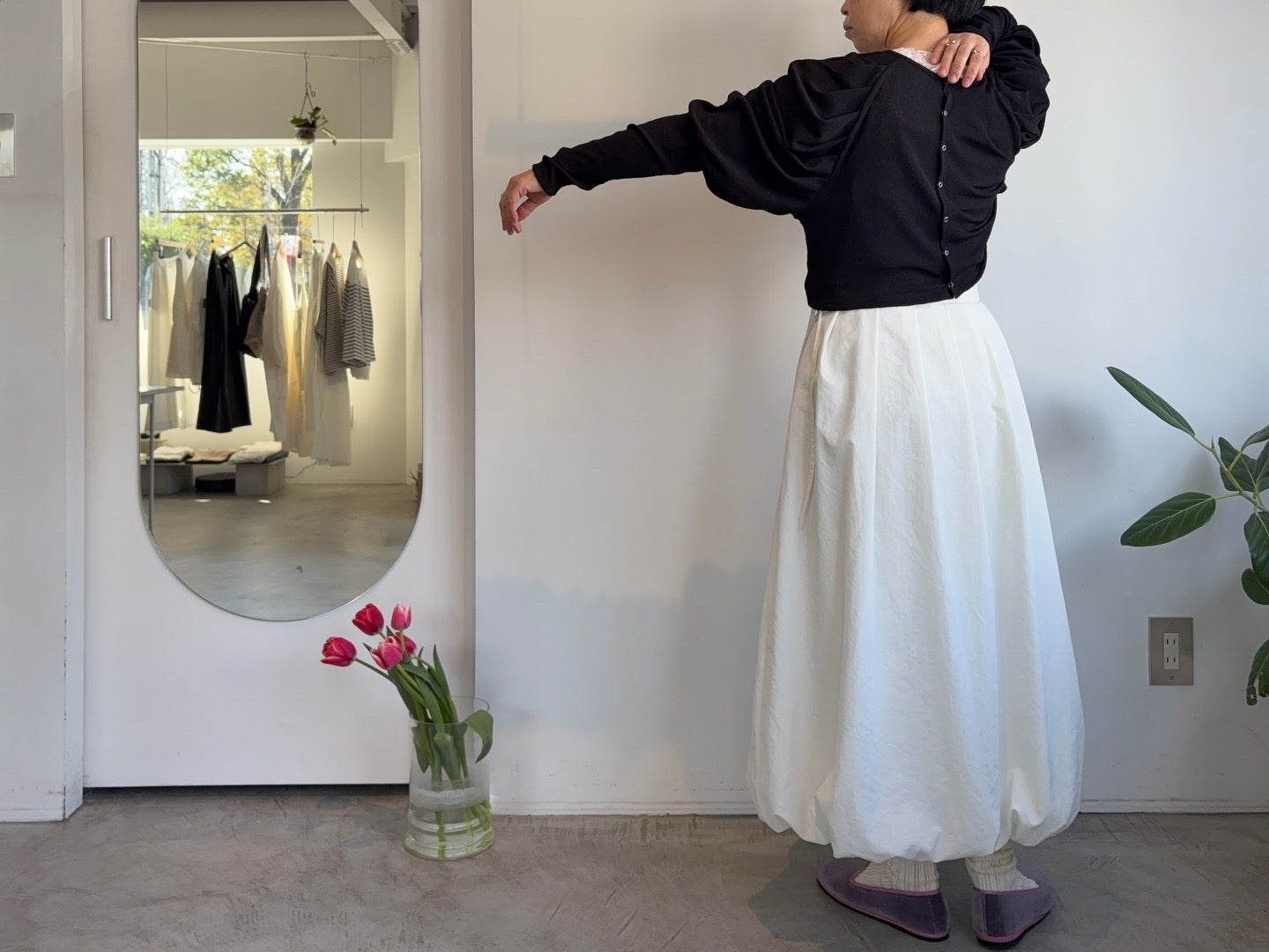 MarchAprilMay//bingsoo tops short ピンストップスショート