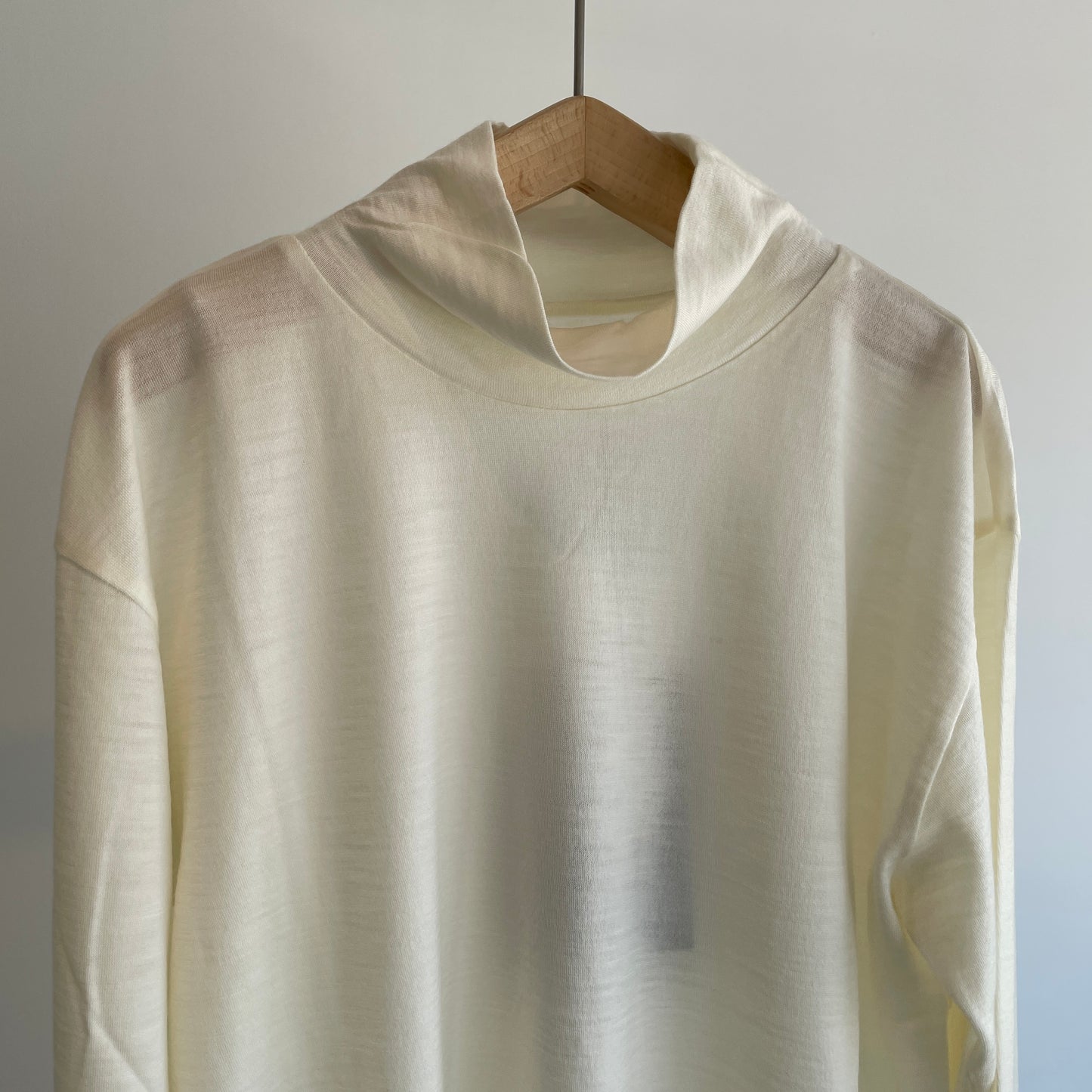 universaltissu //ウォッシャブルウール天竺 タートルネックPO TS233CT091