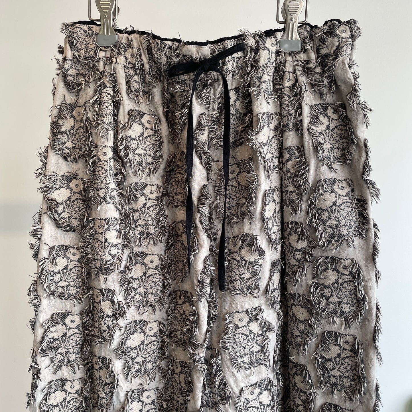 qiri //花野風 jacquard wide pants 6301PT004252
