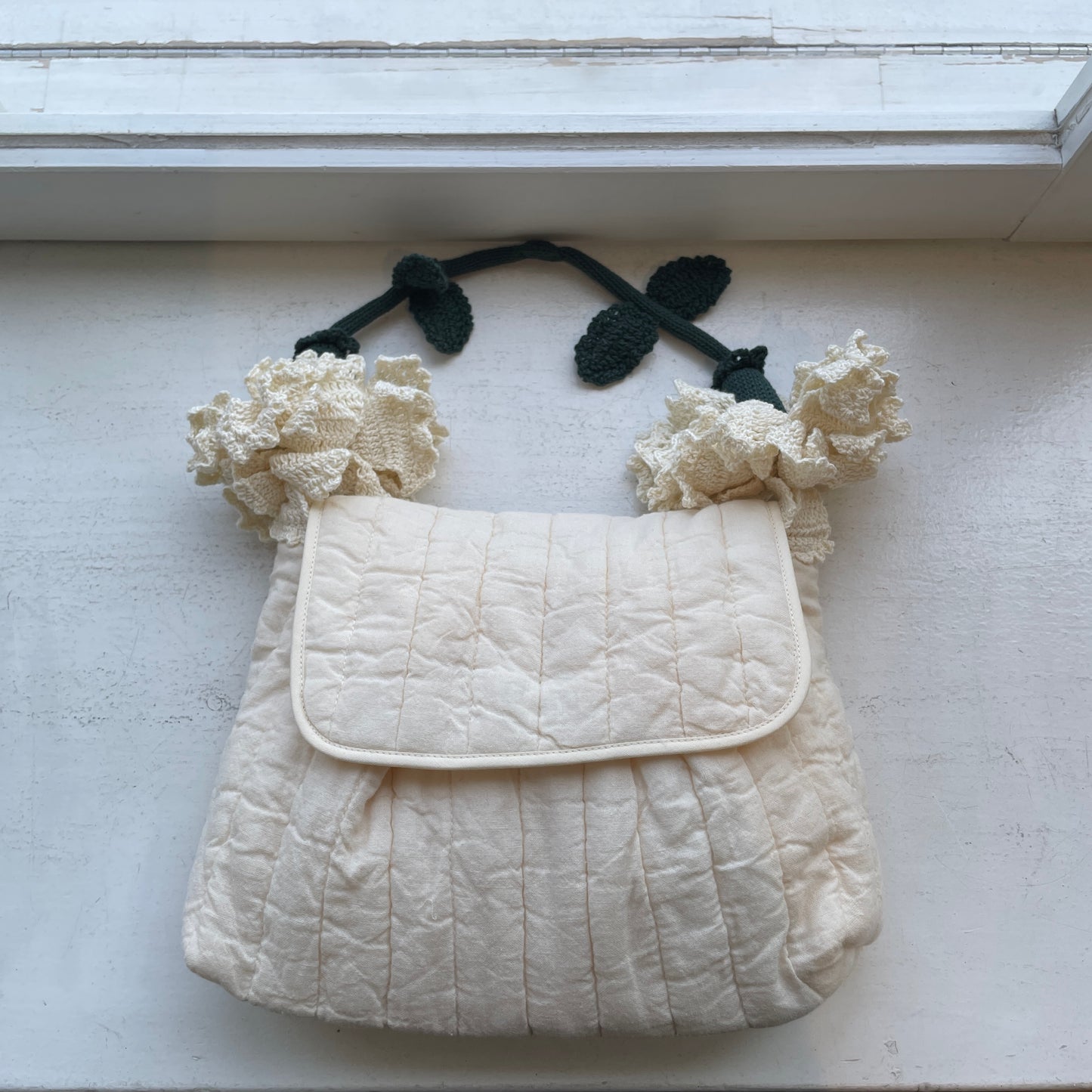 ASEEDONCLOUD //shokuonshitsu flower bag 251002