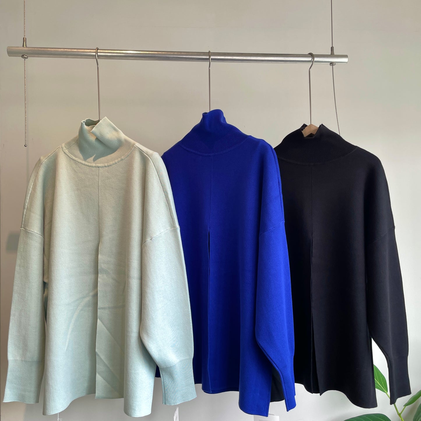 yuni //C/スムース2wayhighneck knit 1701KN007252