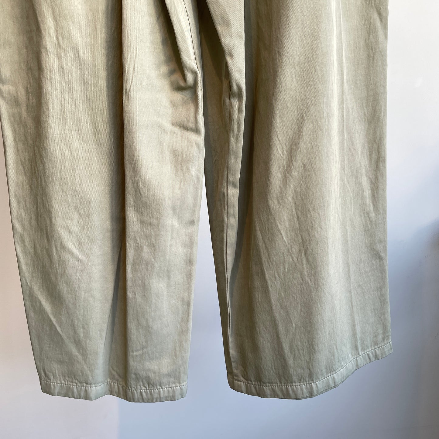 yuni //レーヨン/キュプラ twill product dye drawstrings パンツ 1701PT005252