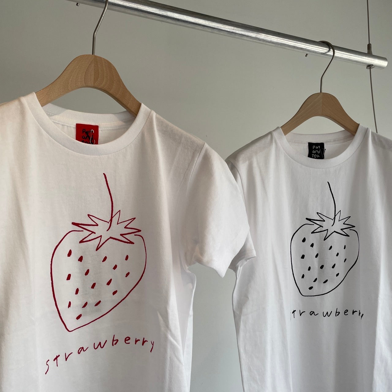 potandtea//イチゴTシャツ