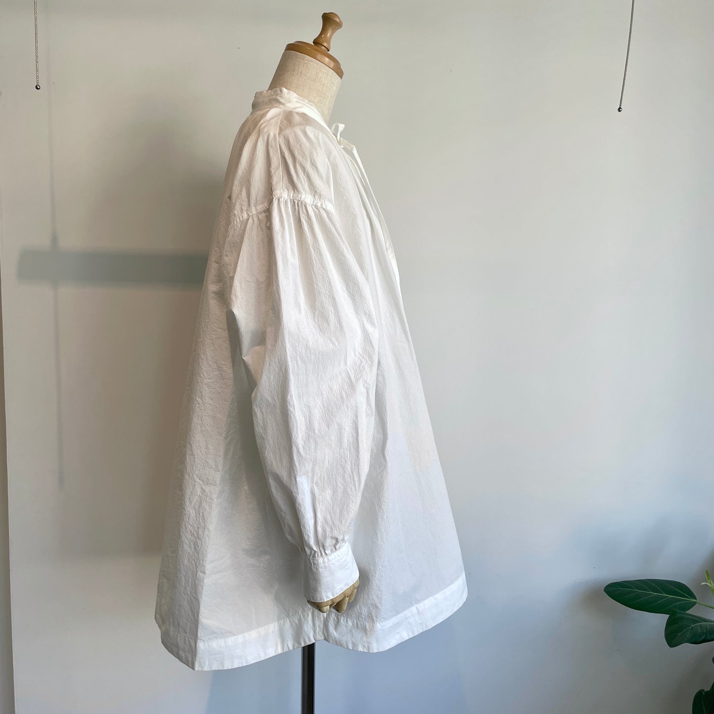 buoy buoy //ORGANIC LIP-STOP SMOCK シャツ 2701BL009252