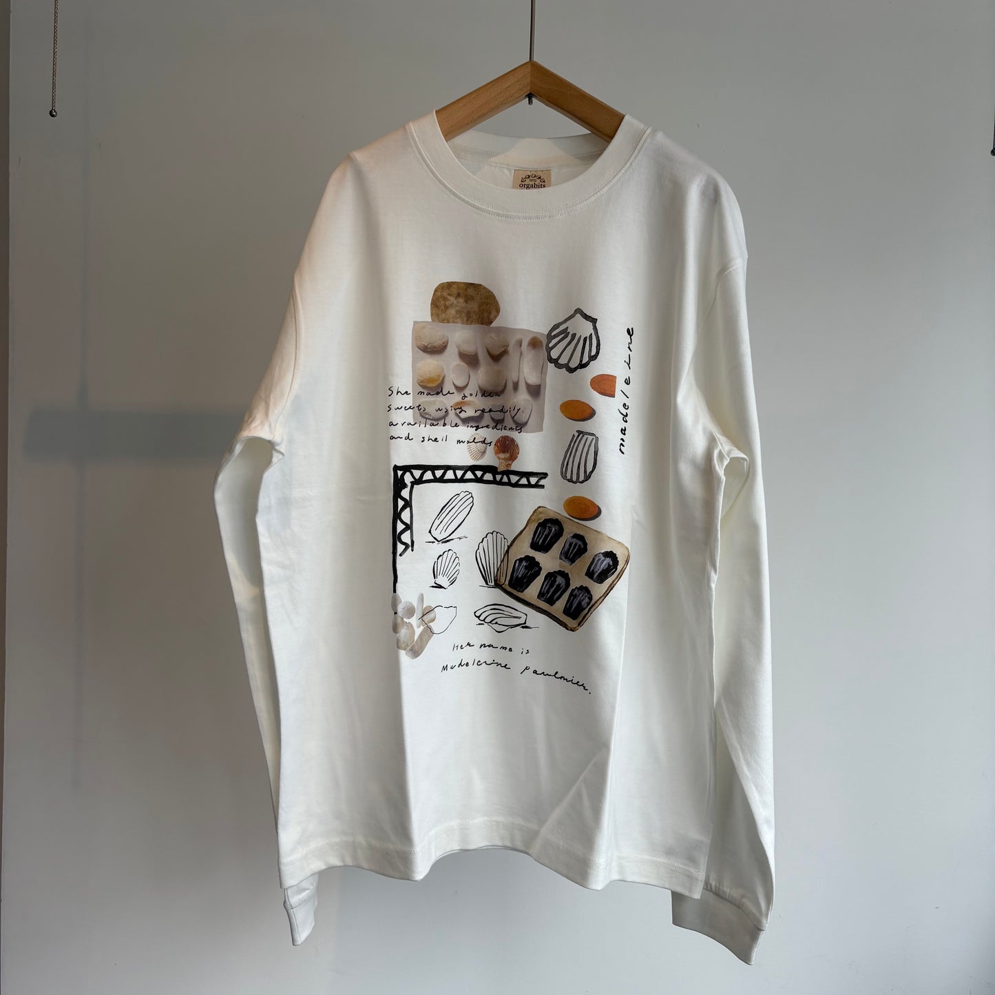 Sweet Little Nothing//madeleine ロングスリーブTシャツ(Mサイズ)