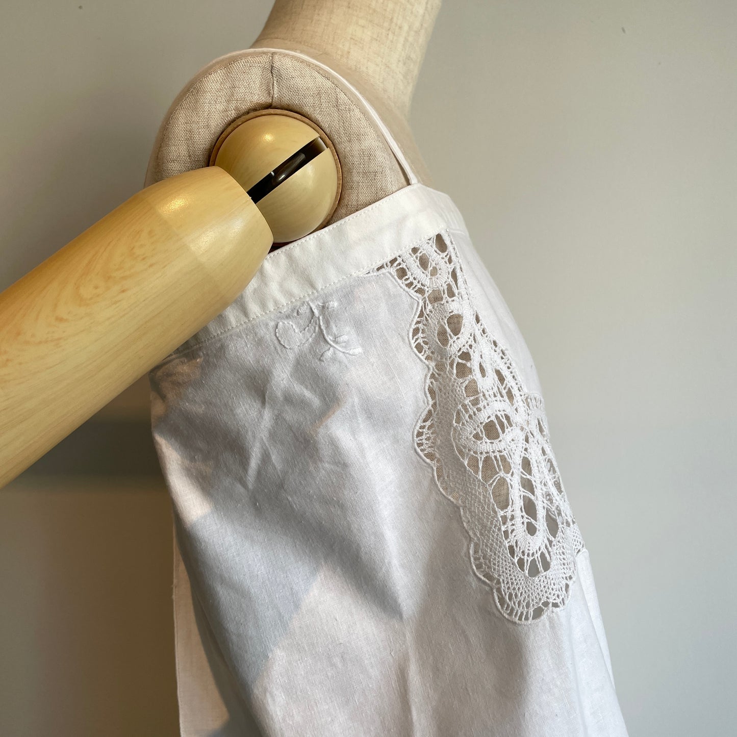 Heriter //bobbin lace tablecloth camisole H0-00-3061