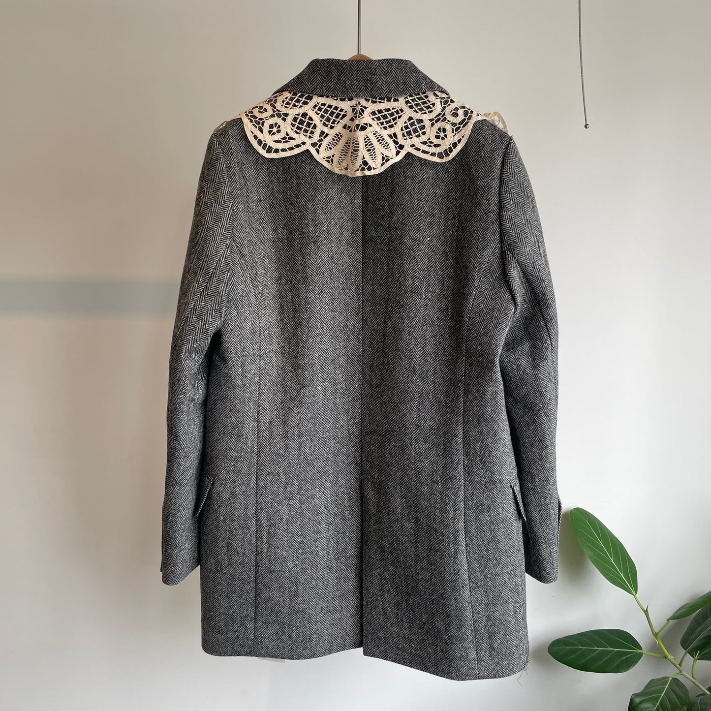 Heriter //wool herringbone jacket(つけ衿付き)H2-25-6004
