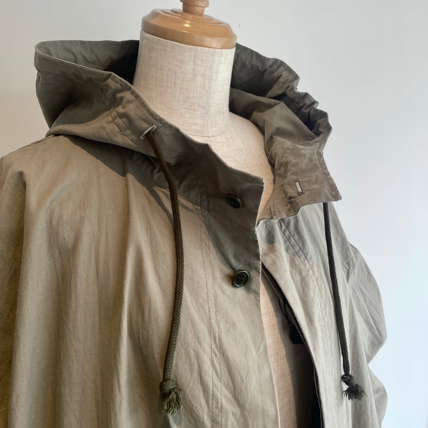 universaltissu//起毛ワッシャーブロード フーディロングSH TS253SH090