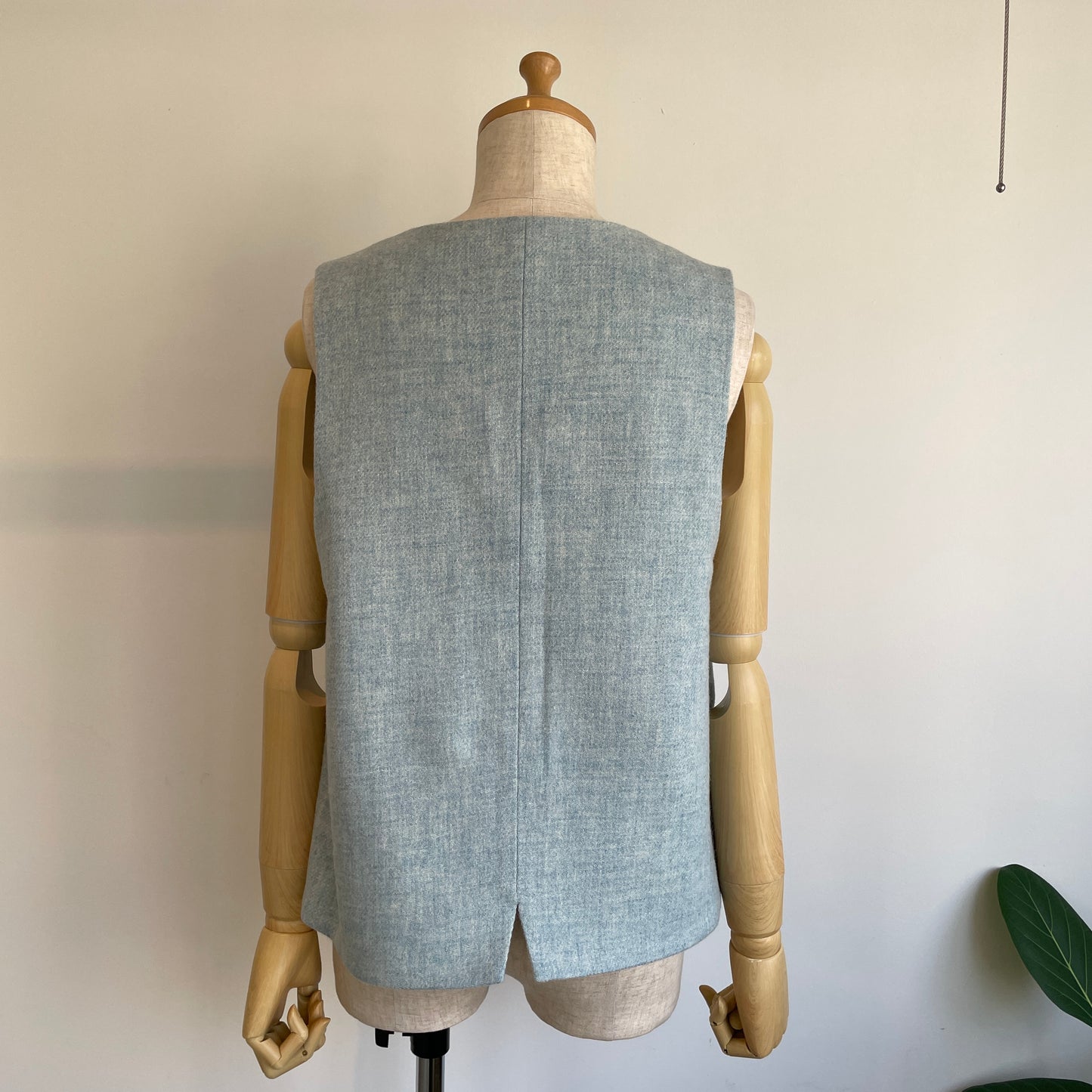 handsofcreation//英国羊毛ツイードVEST 02540409