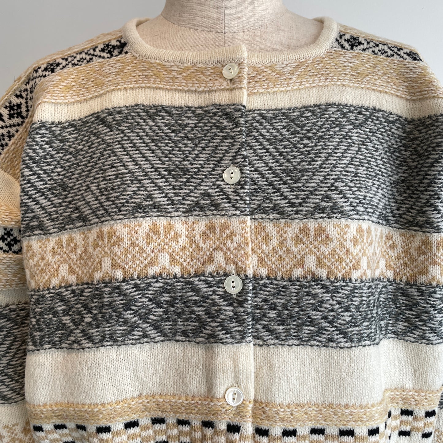 ASEEDONCLOUD //Seiyako jacquard cardigan 252807
