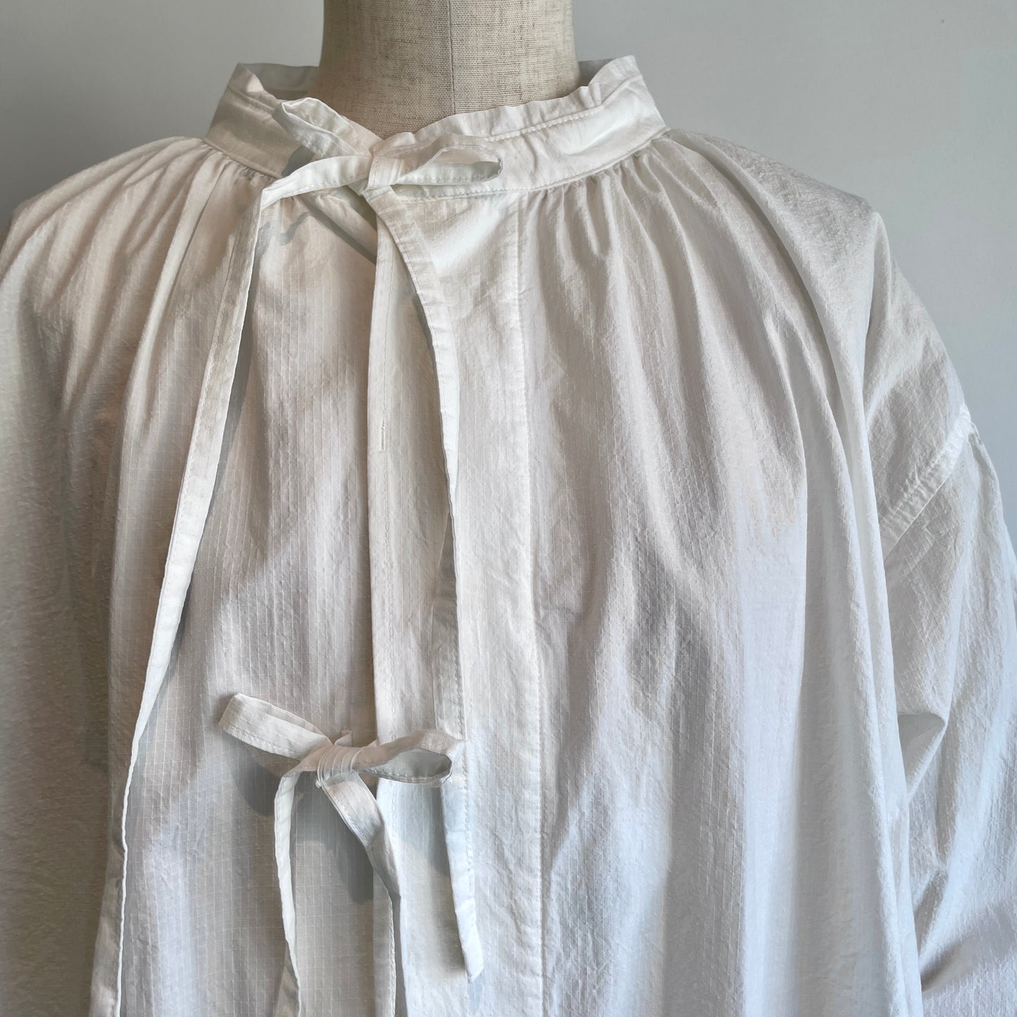 buoy buoy //ORGANIC LIP-STOP SMOCK シャツ 2701BL009252