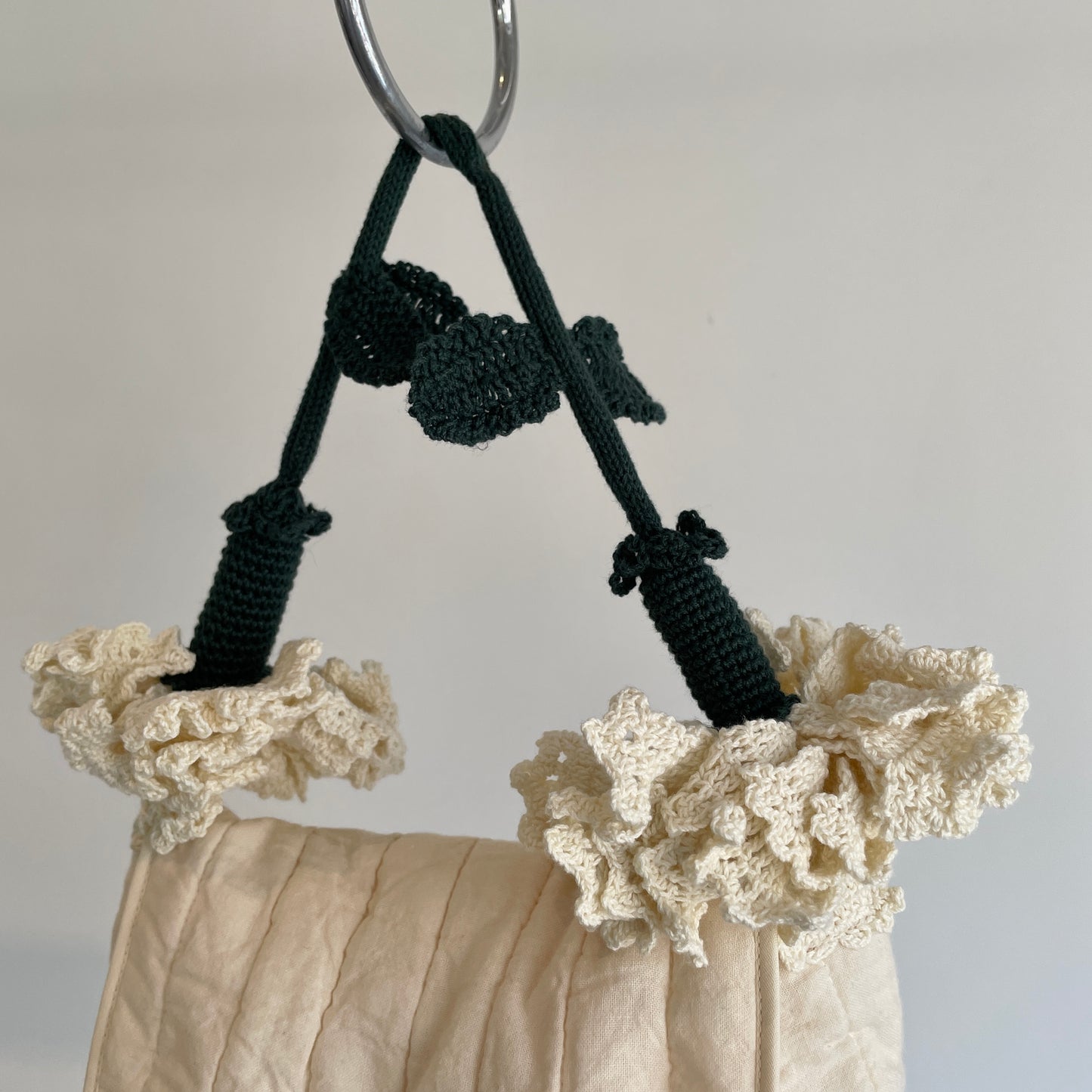 ASEEDONCLOUD //shokuonshitsu flower bag 251002