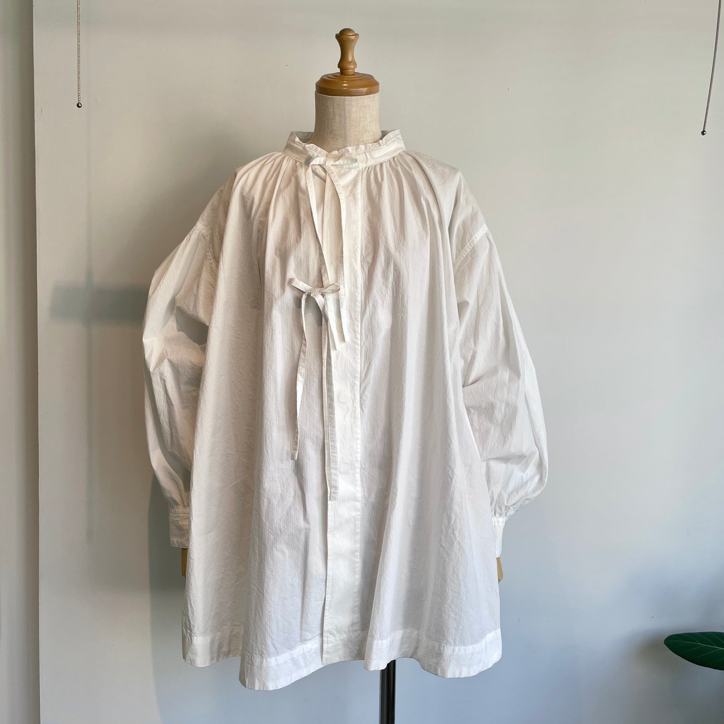 buoy buoy //ORGANIC LIP-STOP SMOCK シャツ 2701BL009252