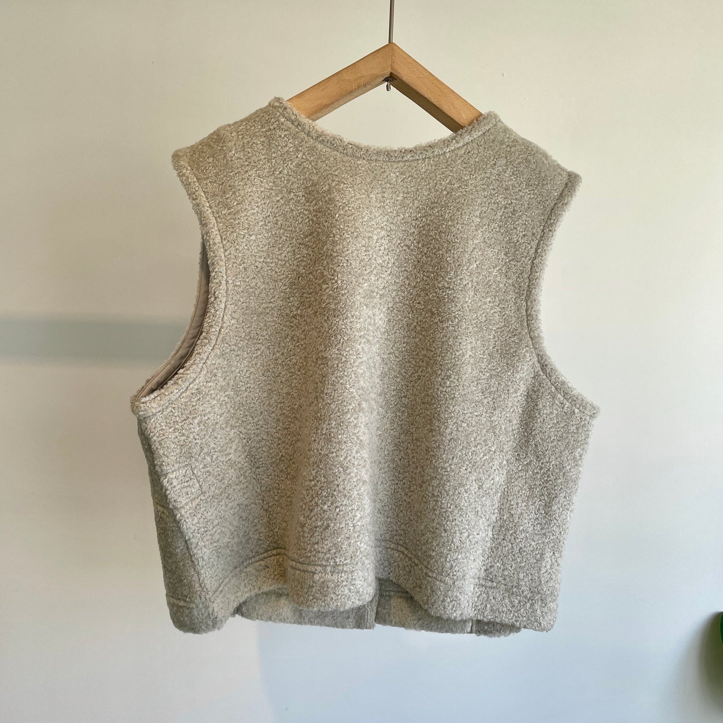 handsofcreation//トイプー起毛2wayショートベスト0154087