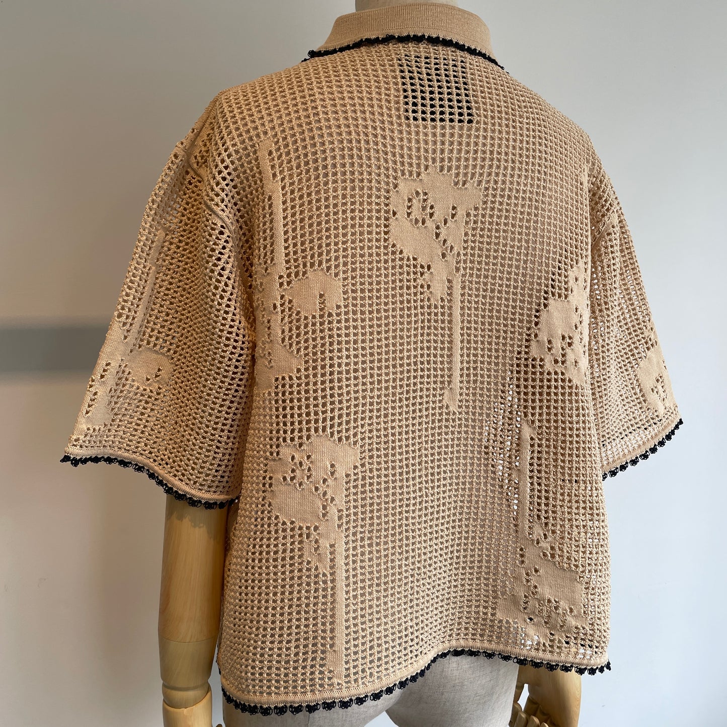 NATIVE VILLAGE//Shade ニットポロシャツ 31253-15207