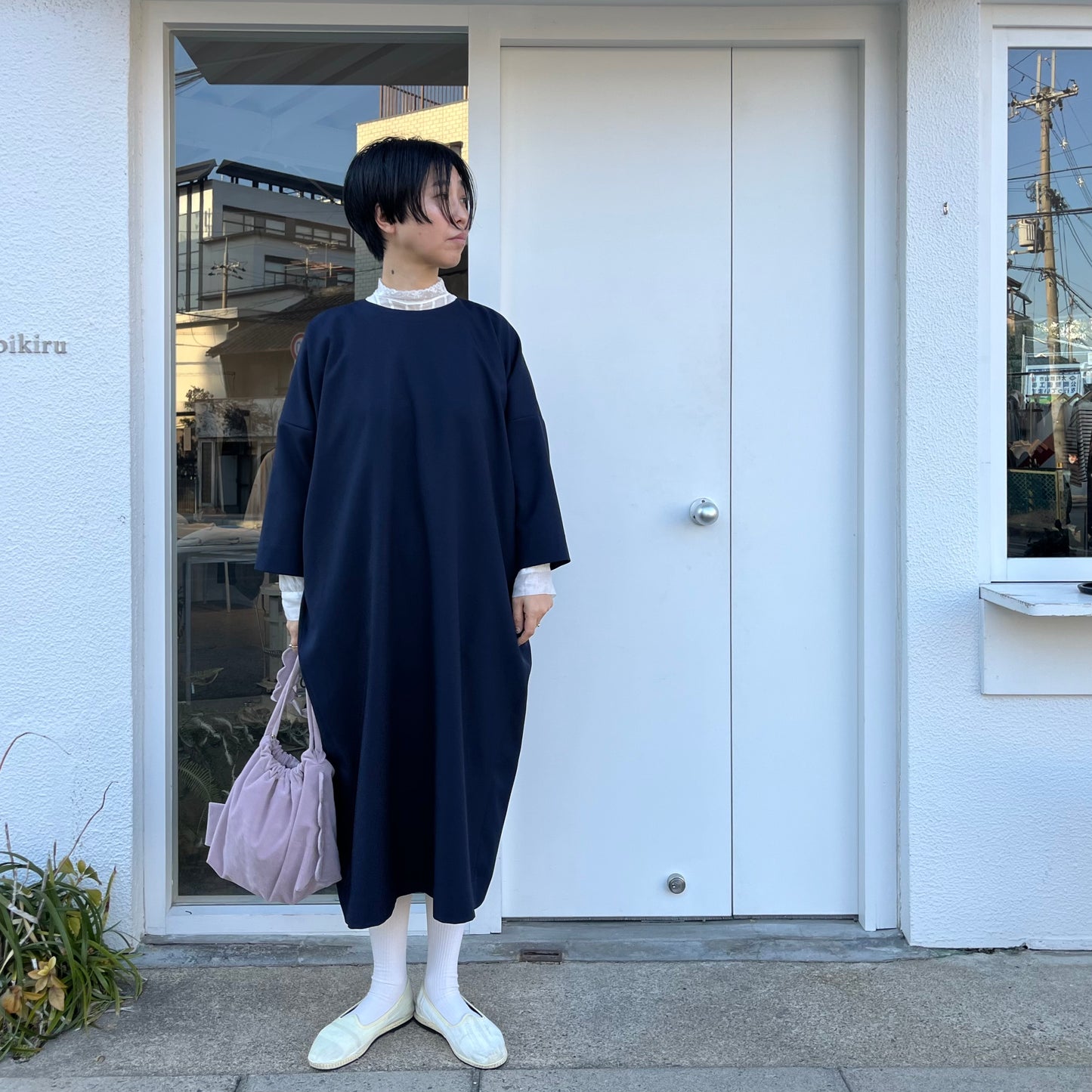 si si si//コクーンワンピース2024AW128