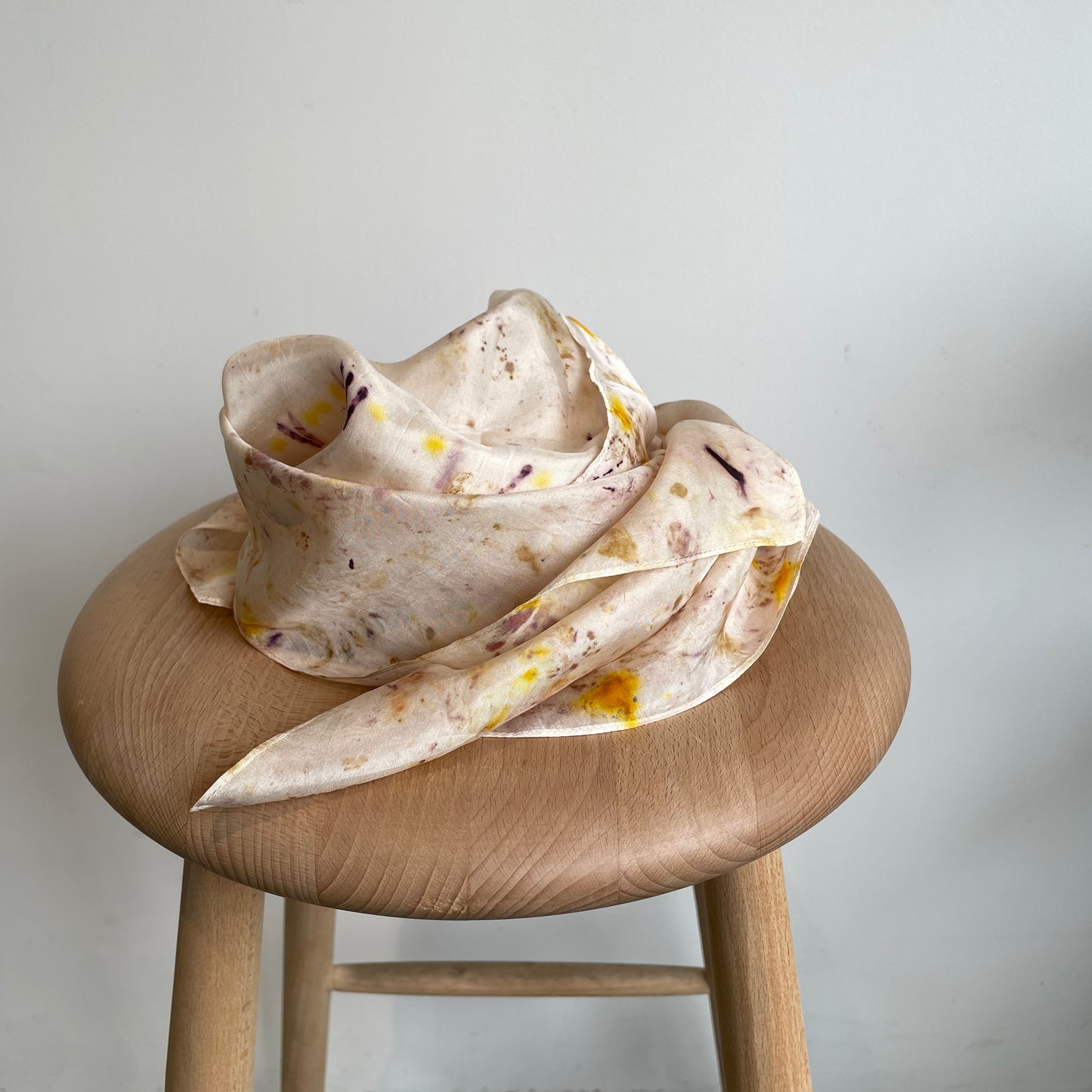 Oo // bundledyeシルクスカーフ