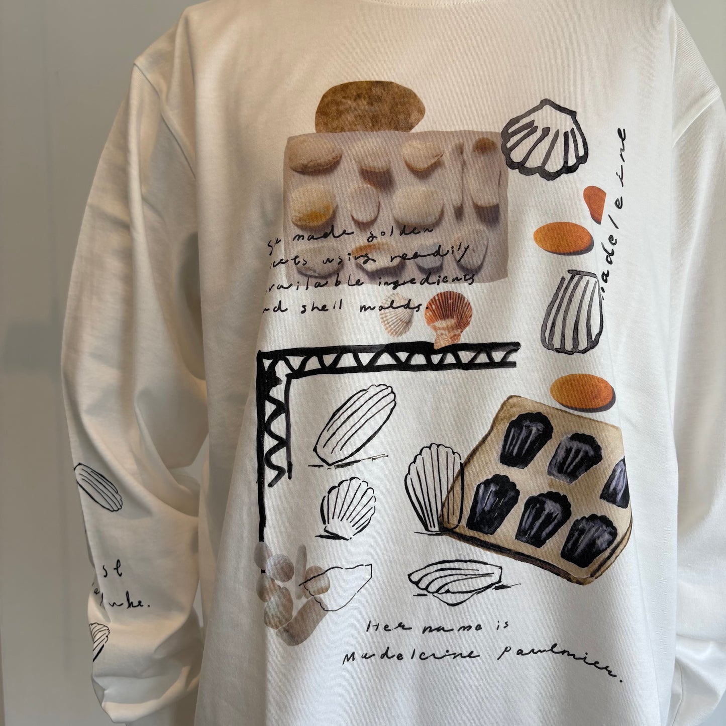 Sweet Little Nothing//madeleine ロングスリーブTシャツ(Mサイズ)