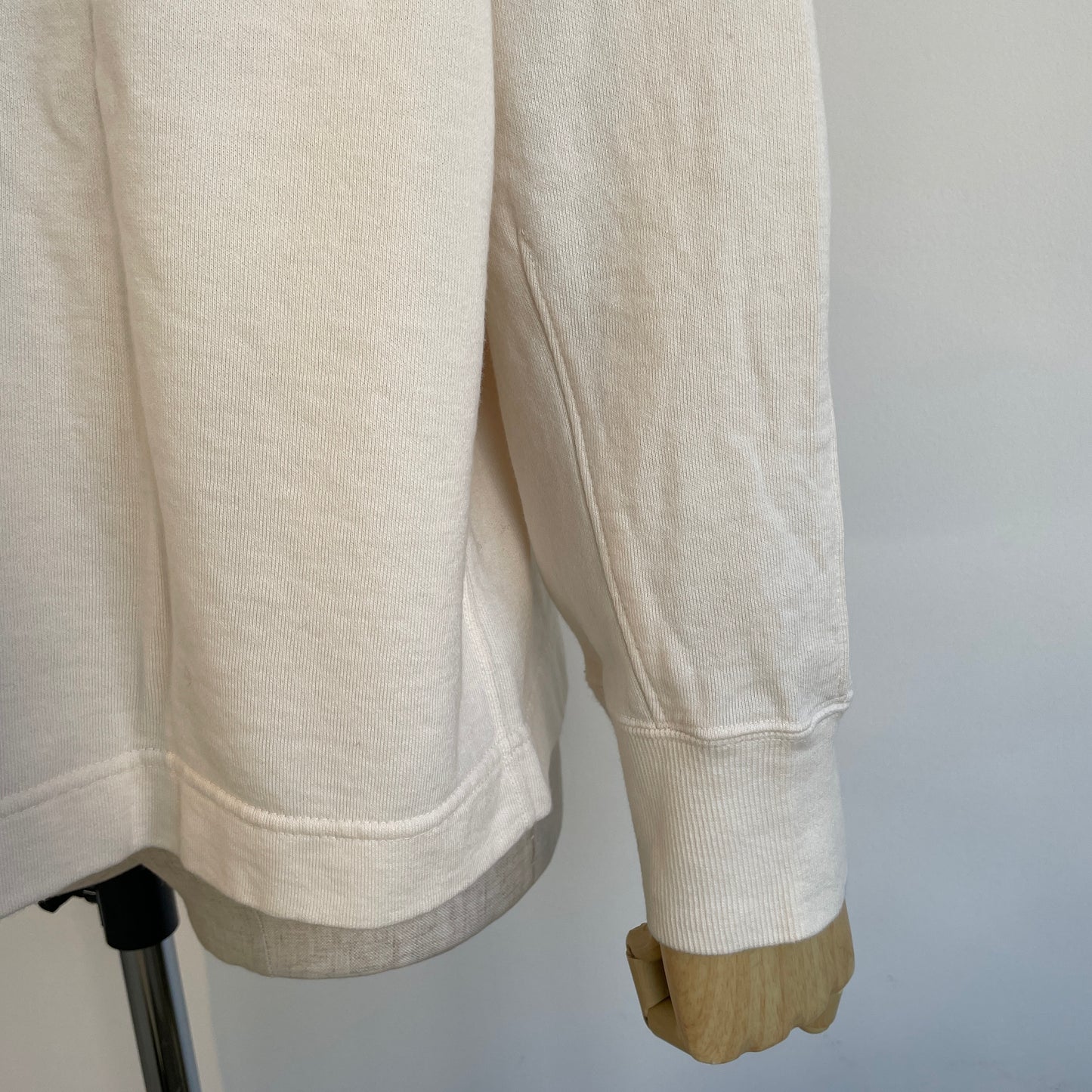 handsofcreation//40/20コマミニ裏毛変形リブカラーP/O 01550892