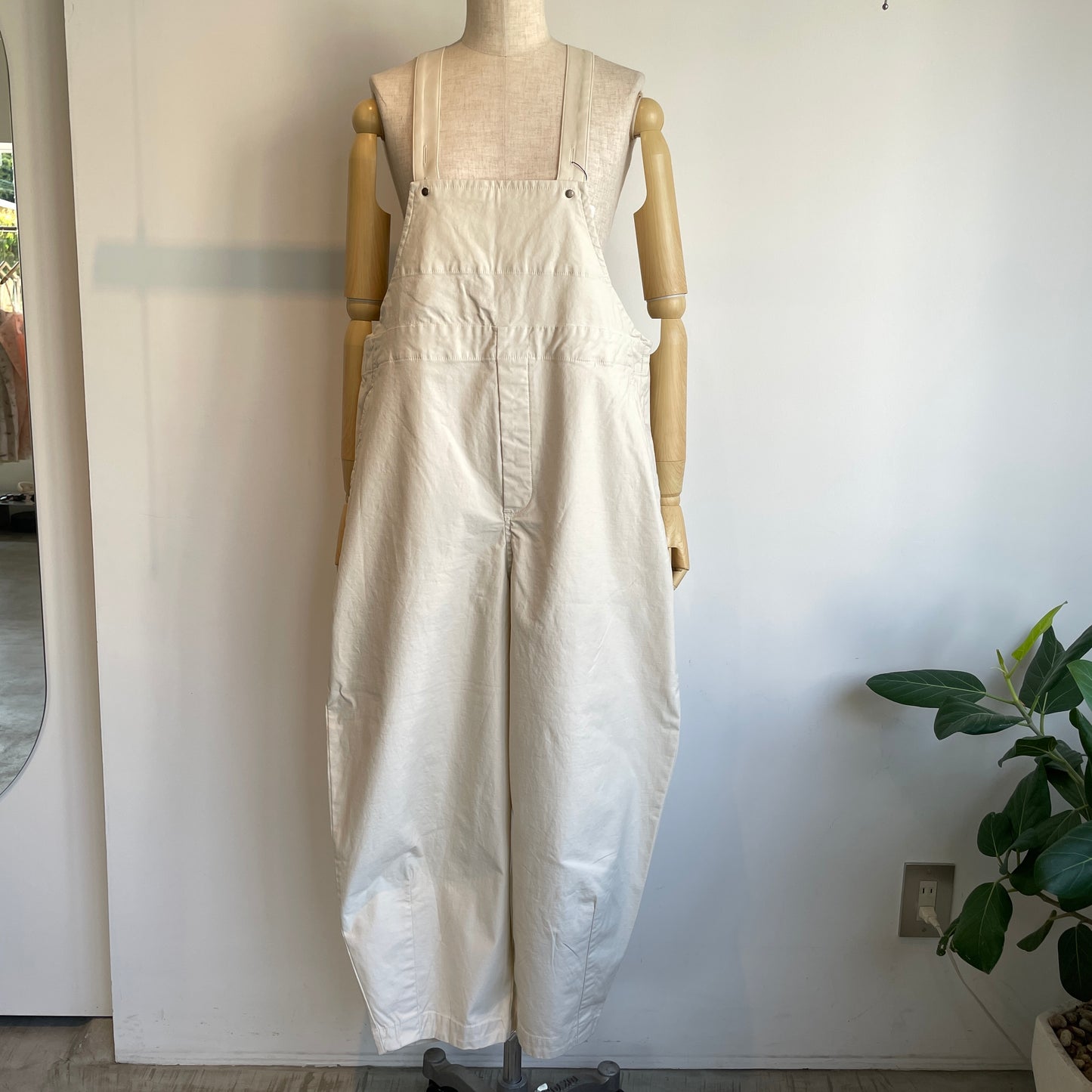 handsofcreation//モールスキンストレッチプレミアムピーチサロペット
