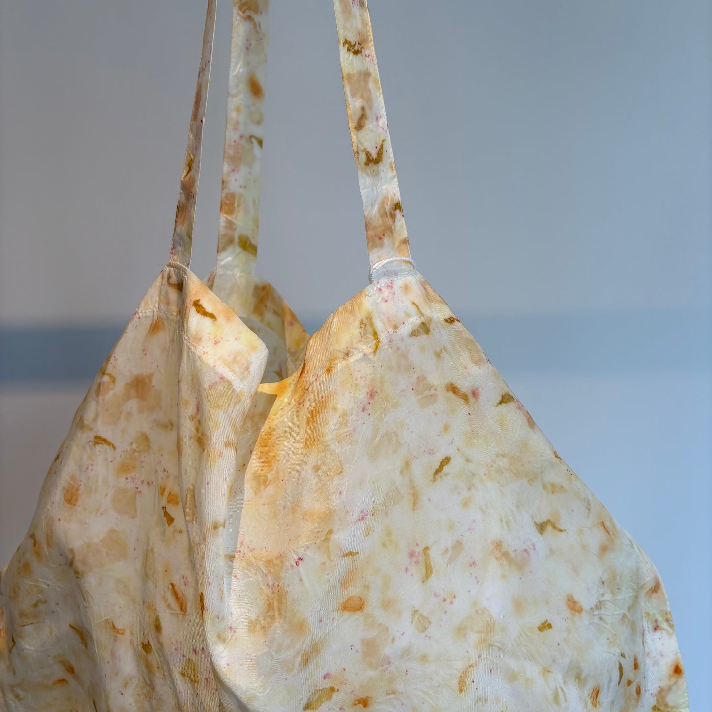 Oo//bundledye 細ヒモトートbag