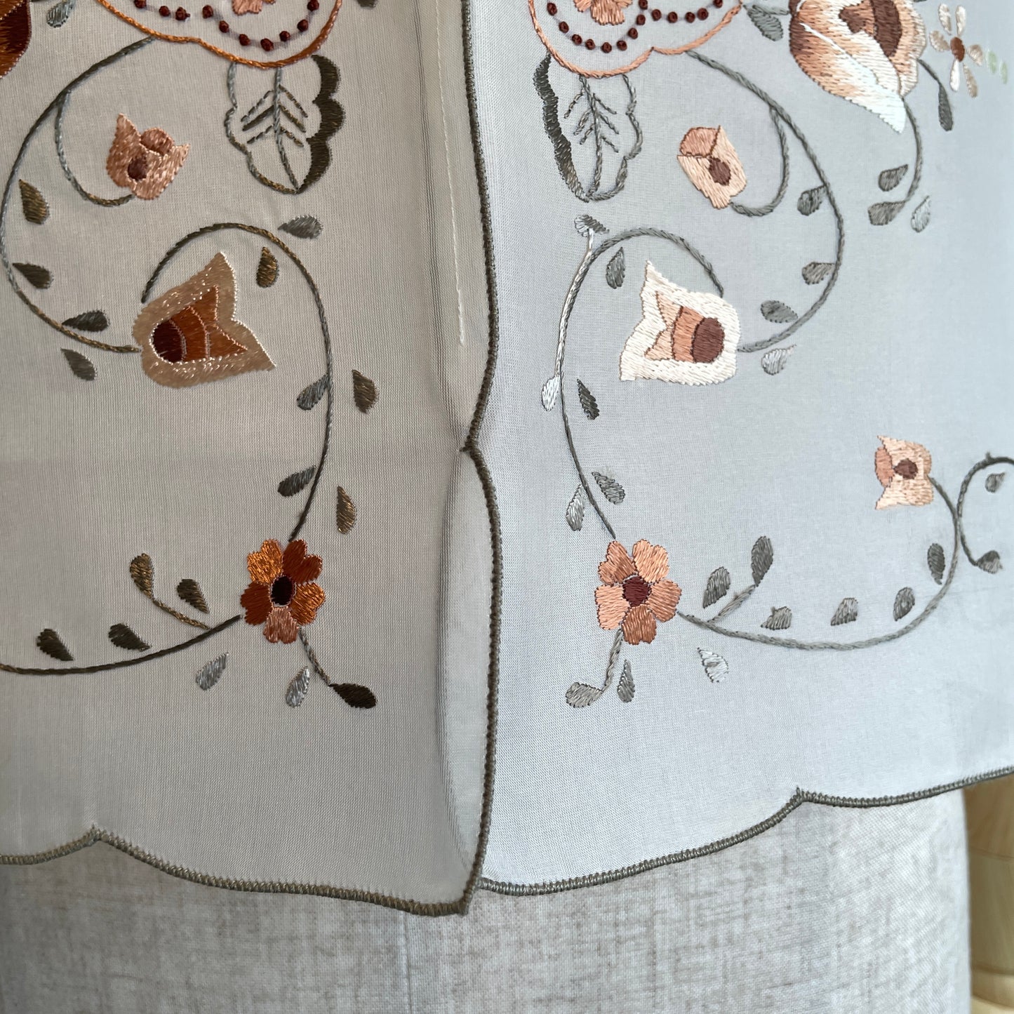 heriter//embroidery parts camisole H0-00-3058