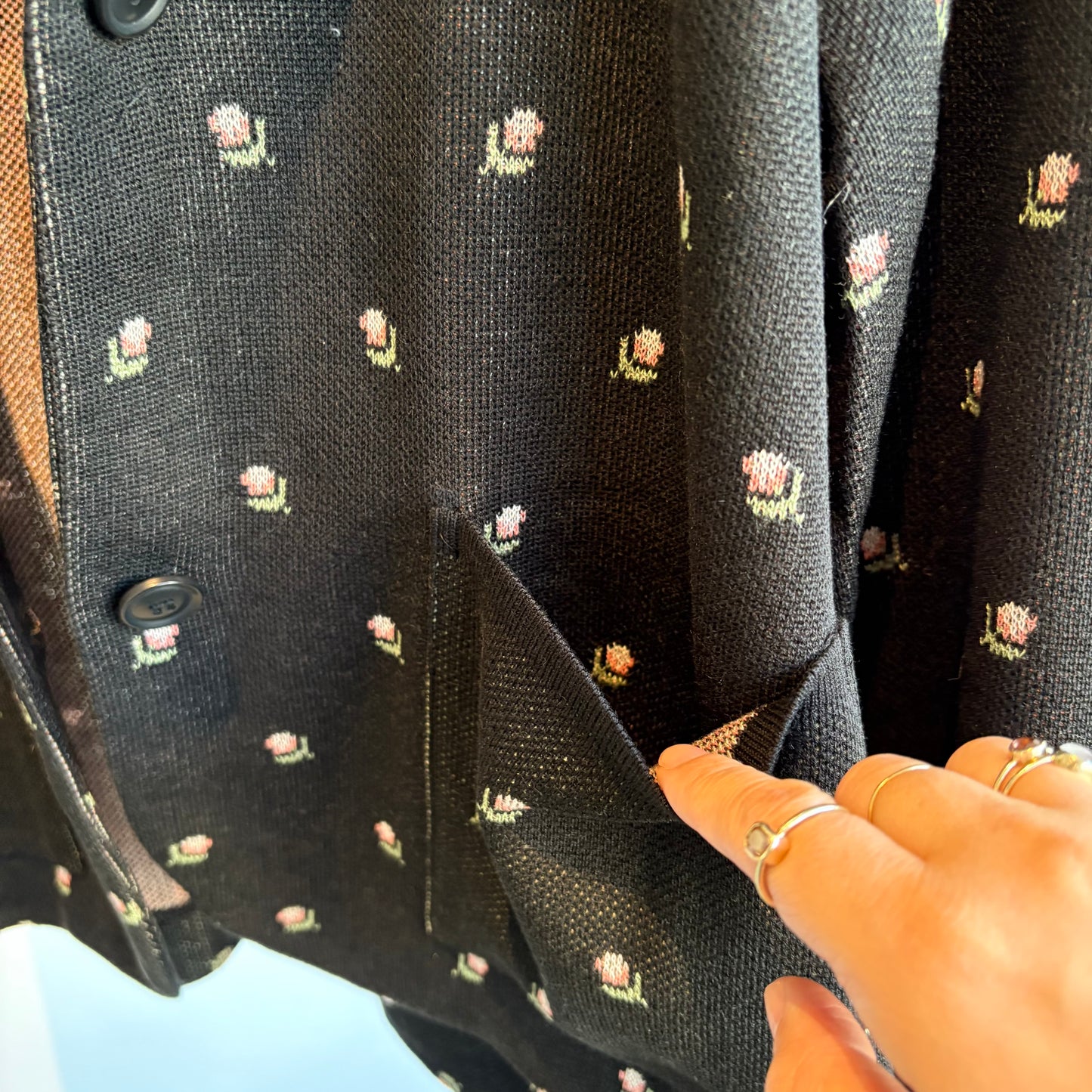 porter des boutons//boutonsニットジャケット P13-2-016