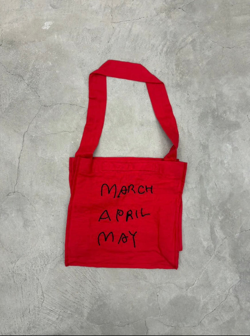 MarchAprilMay//リネンショルダーバッグ 13L