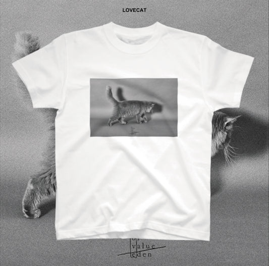 mayfool//半袖TEE LOVE CAT