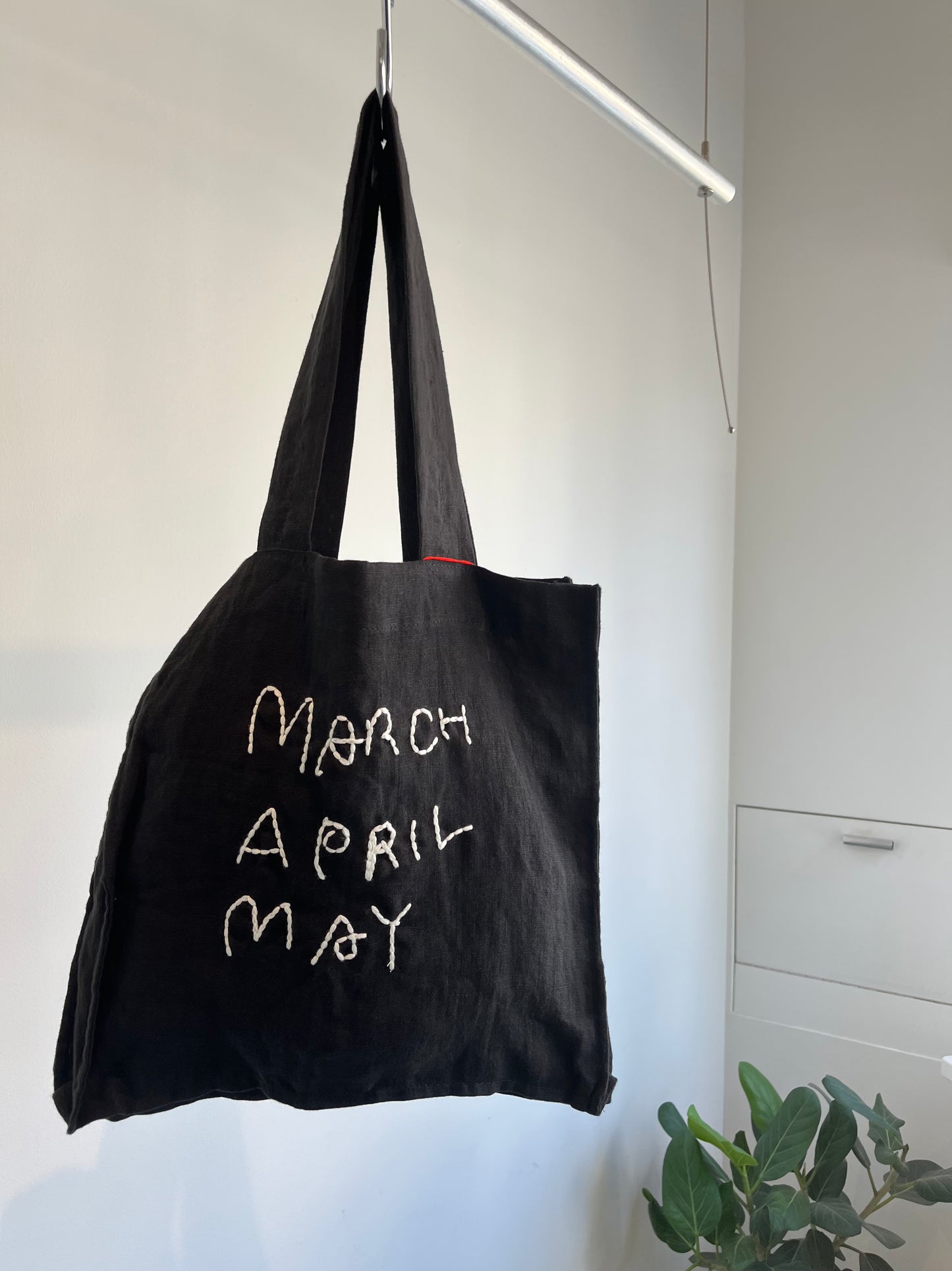 March // linen tote M 3-8-002