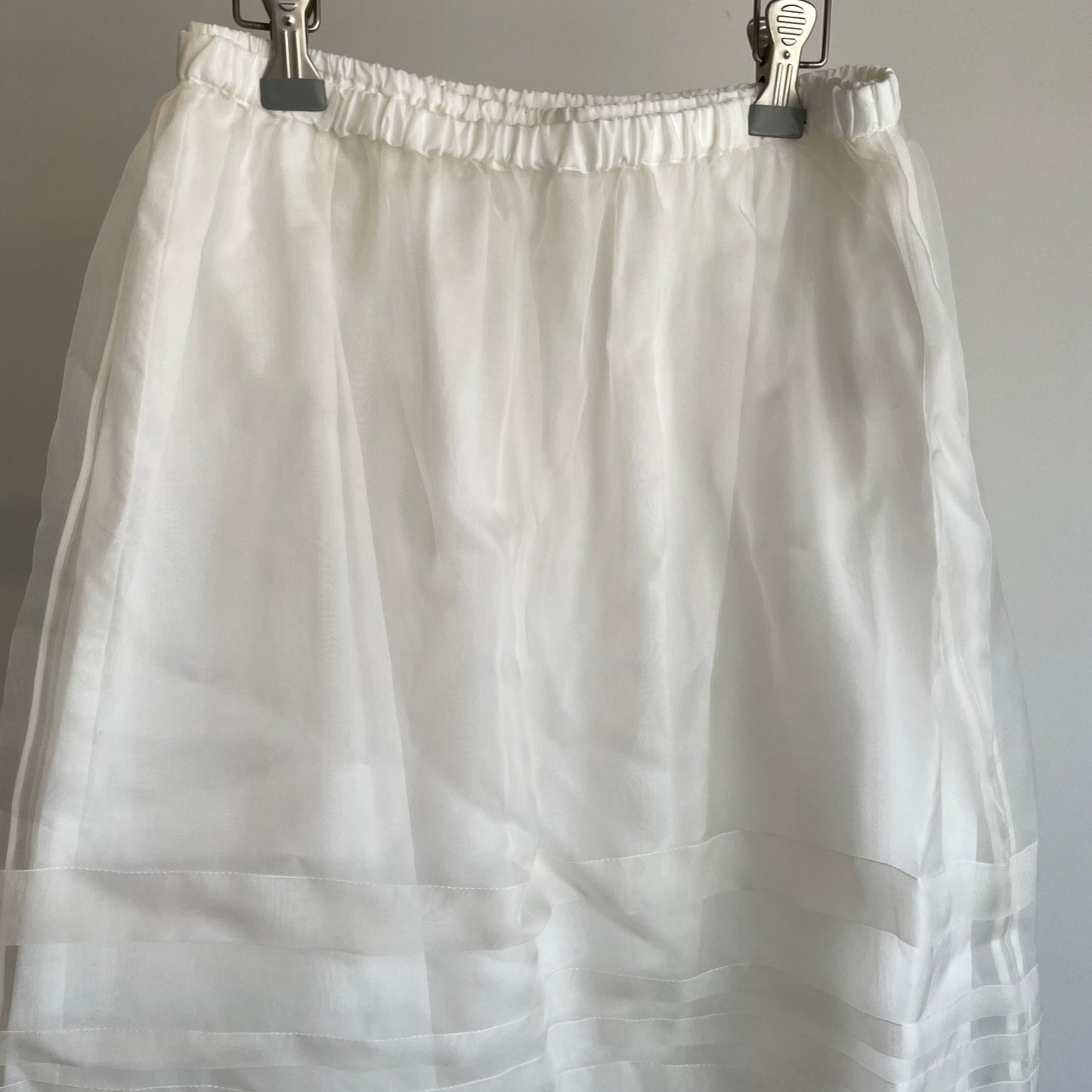 heriter//silk organdy skirt
H2-26-4002