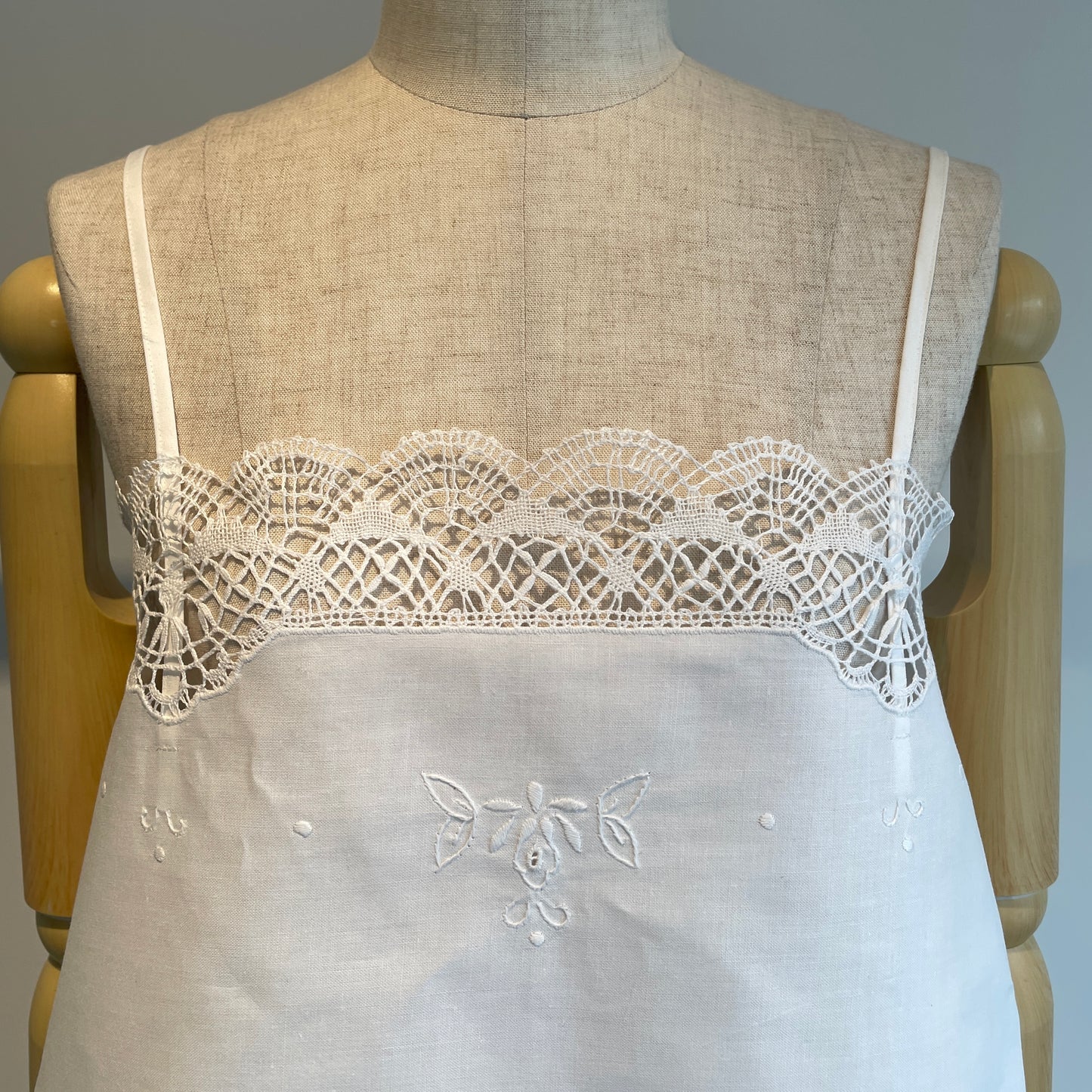 heriter//bobbin lace oval camisole H0-00-3086