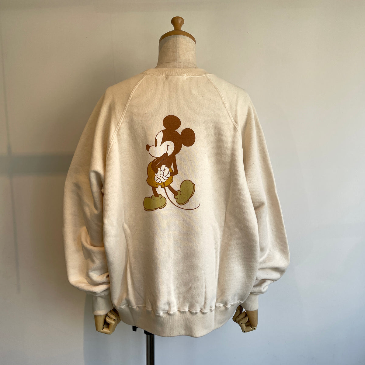 UNDYED//MICKEY SWEAT CREW 26FW024