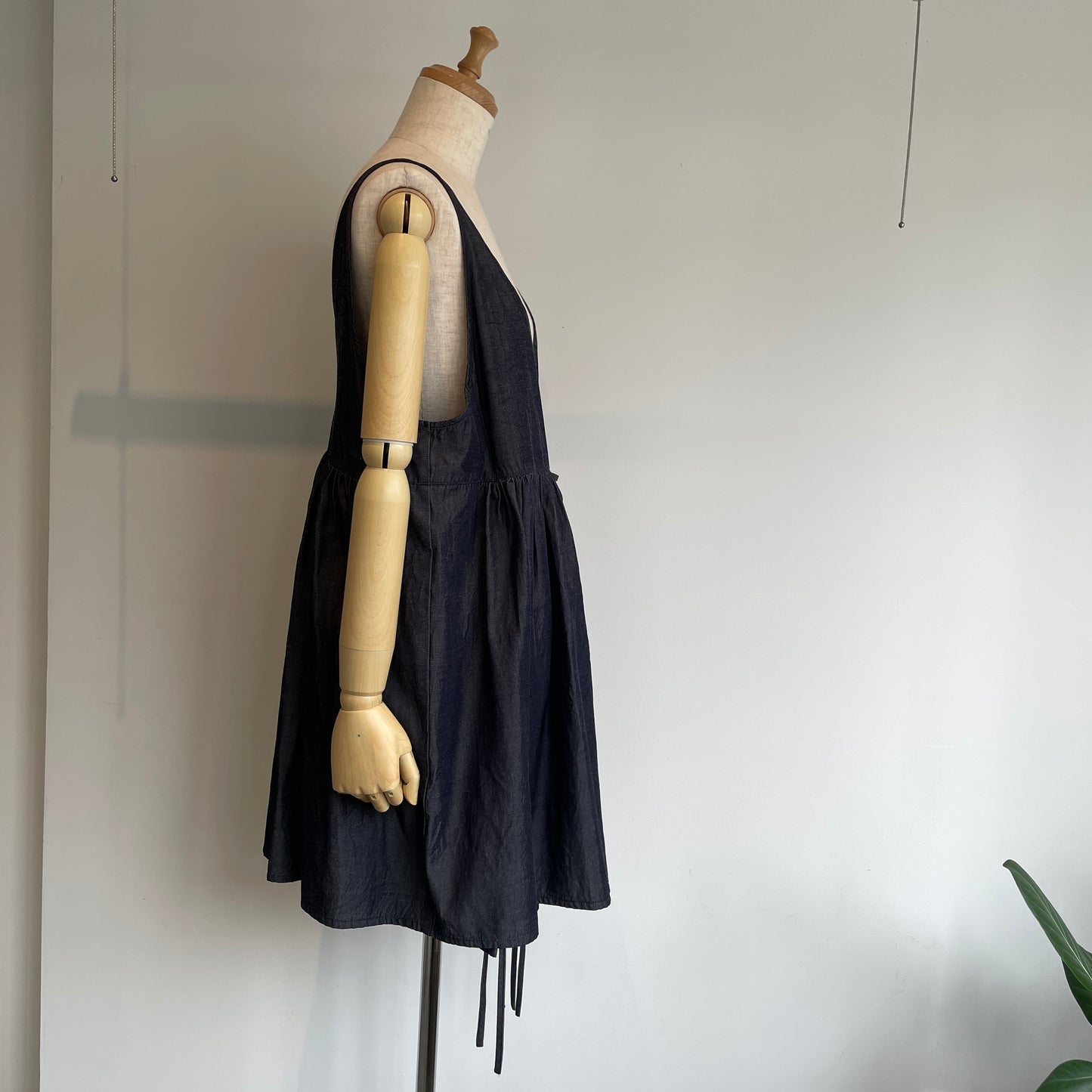 yuni//R/C soft denim cachecoeur bistier blouse 1701BL047261