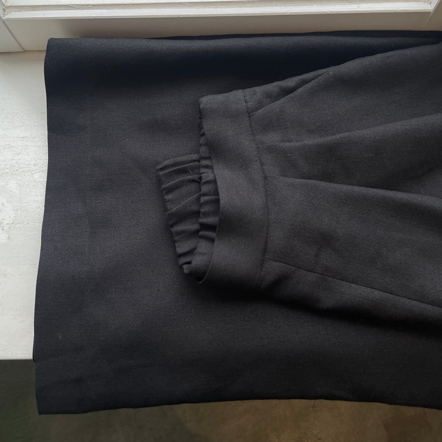 SI HIRAI//グリッターリネンANCLE WIDE PANT  CHSS26-7004