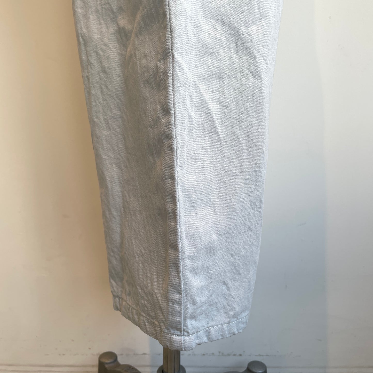 yuni //Cotton/Linen denim back gum パンツ　1701PT017261