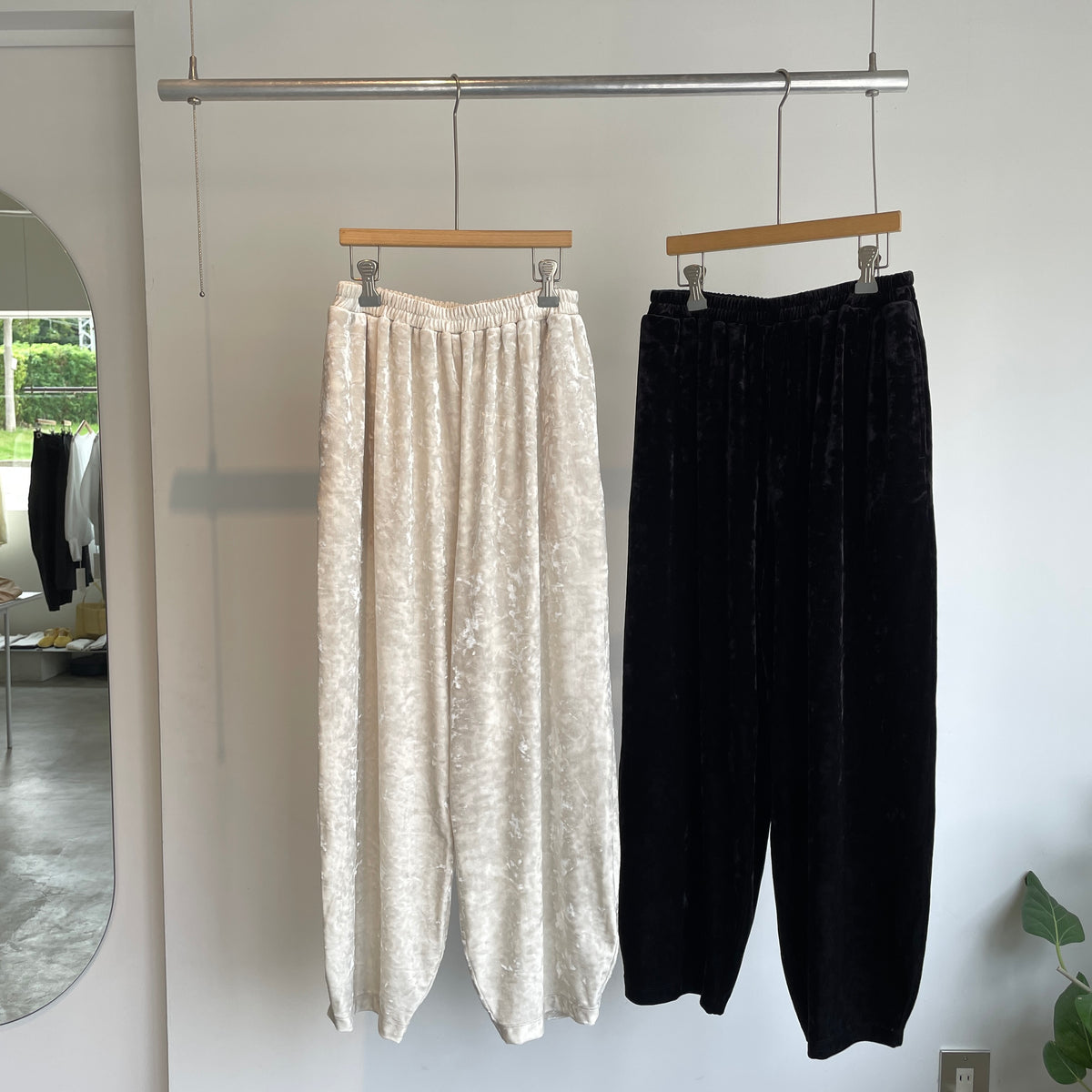 buoy buoy//recycle VELOUR CURVE パンツ　2701PT006262