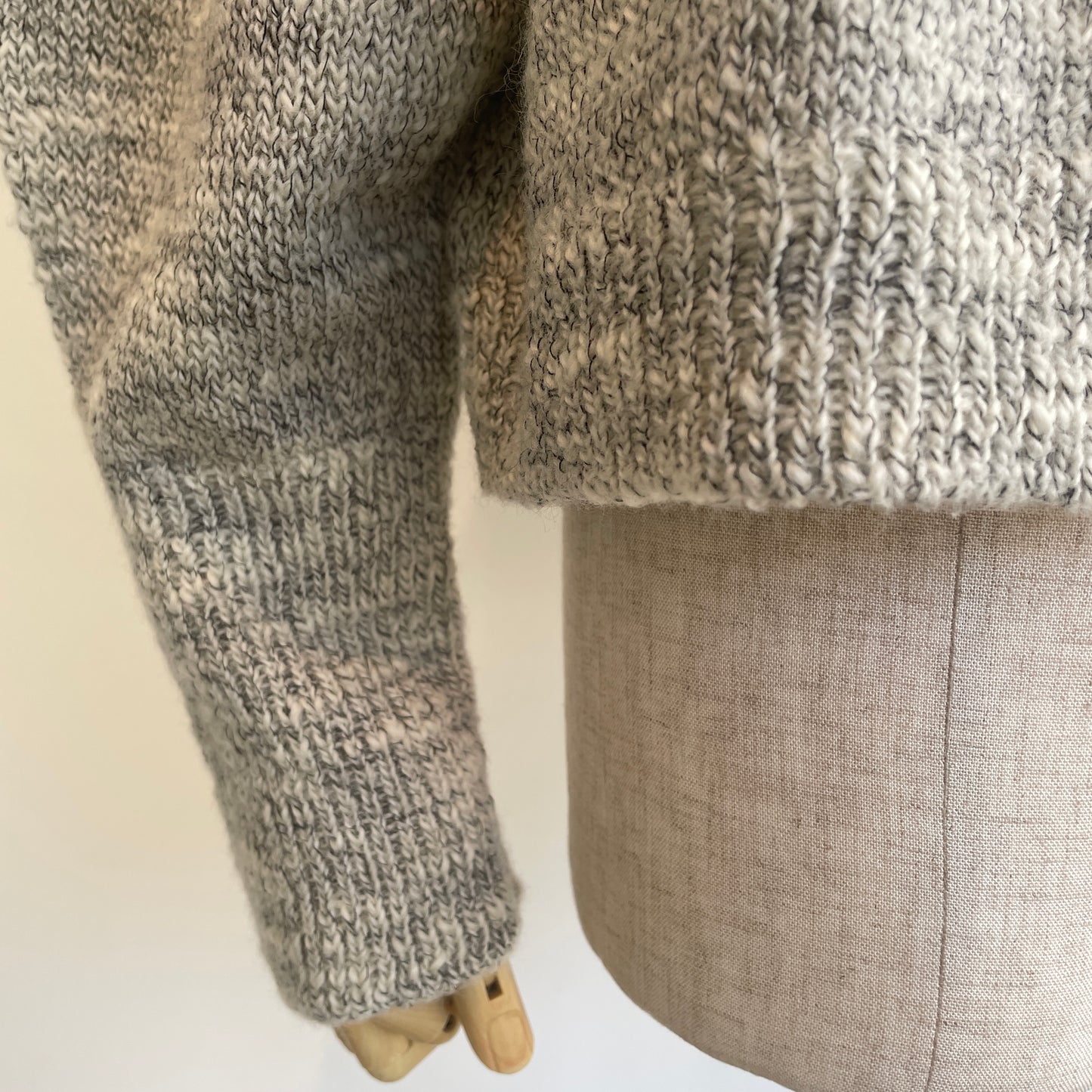 handsofcreation//ランダムスラブ5GホールガーメントVC/D 03550712